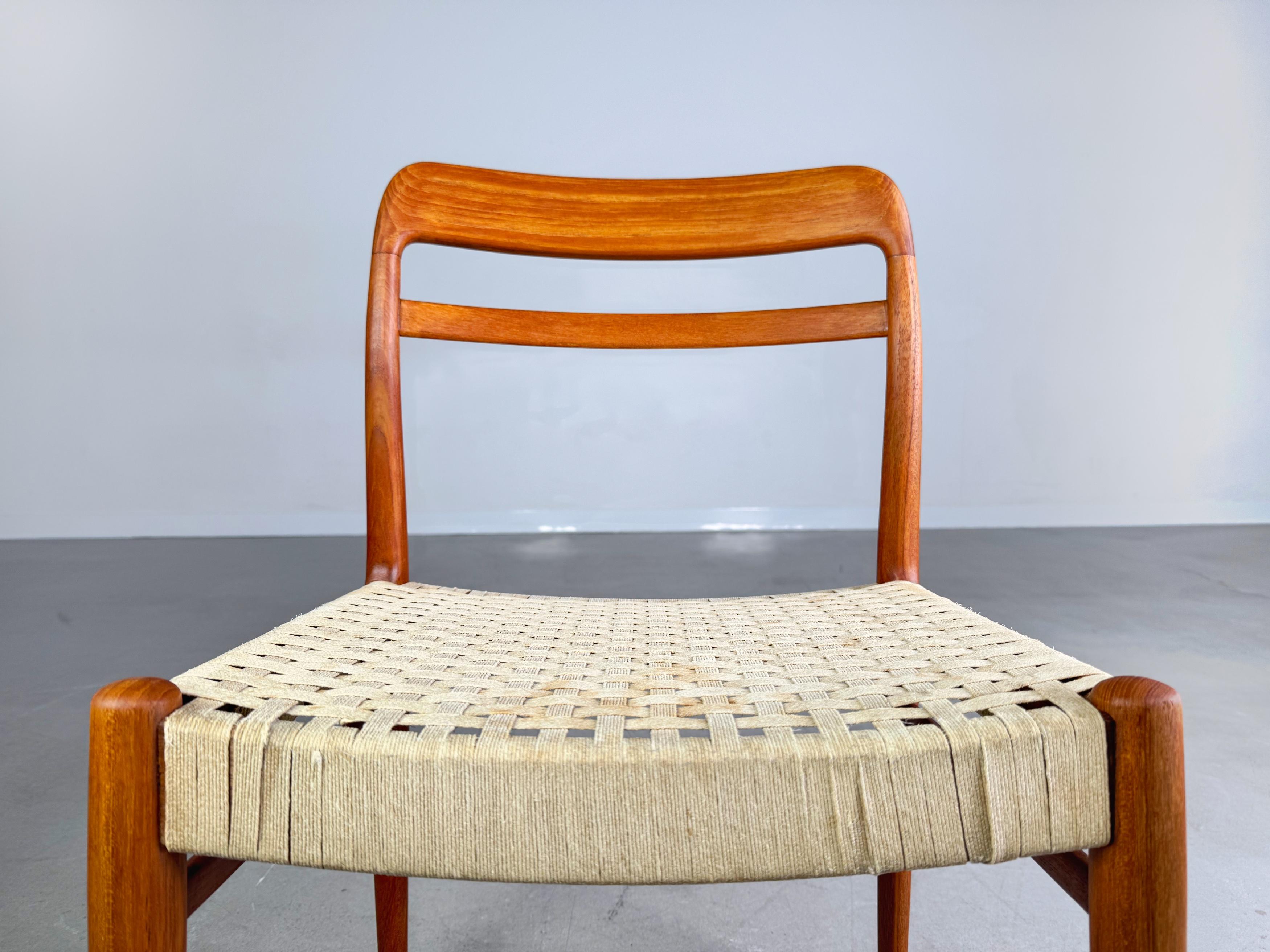 5er Set Mid Century Stühle Gustav Bahus Alf Aarseth im Angebot 10