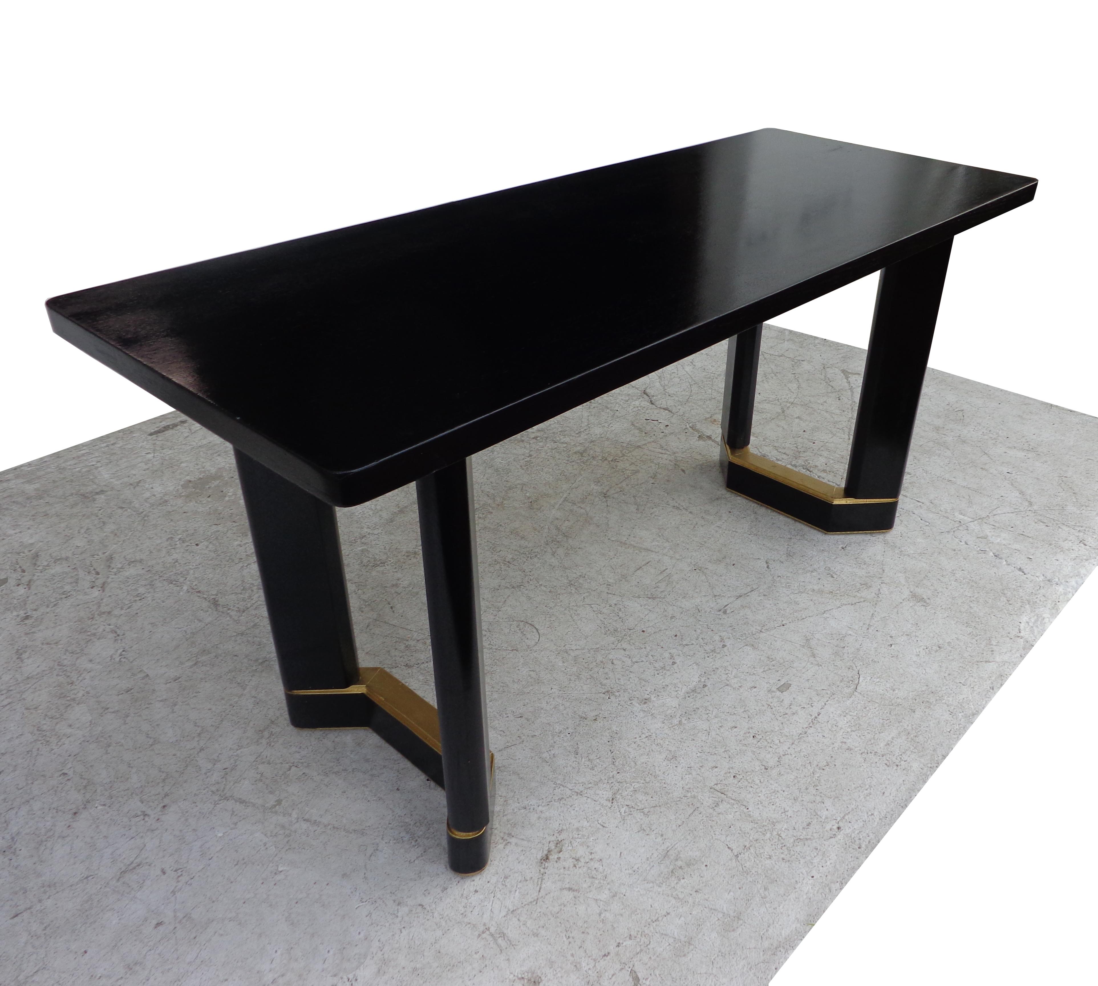 North American Art Deco Style Console Table For Sale