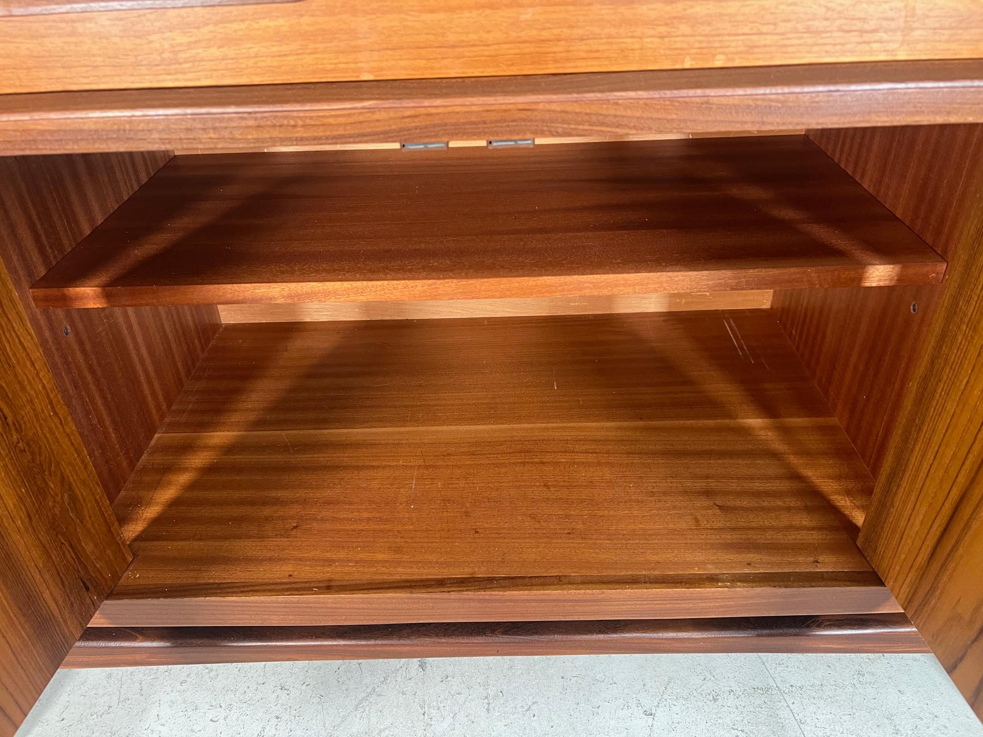 British 5ft Mid Century Modern Teak Credenza Buffet Console G Plan Fresco  For Sale