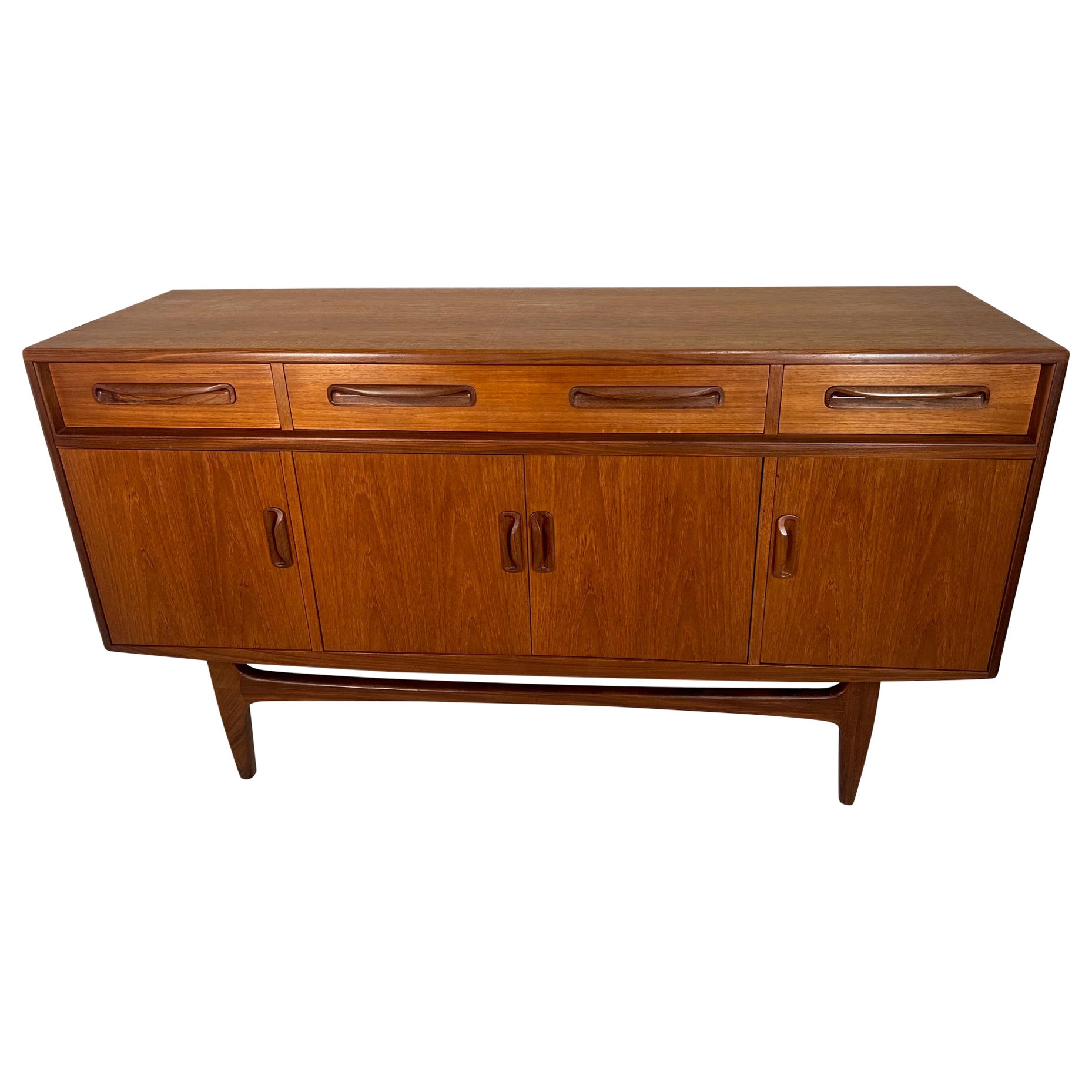 5ft Mid Century Modern Teak Credenza Buffet Console G Plan Fresco