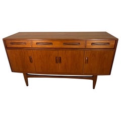 5ft Mid Century Modern Teak Credenza Buffet Console G Plan Fresco