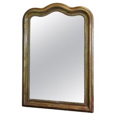 5ft Tall French 19th Century Louis Philippe Wall Mirror