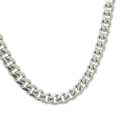 5mm Cuban Link 14-Karat Chain Necklace In Stock