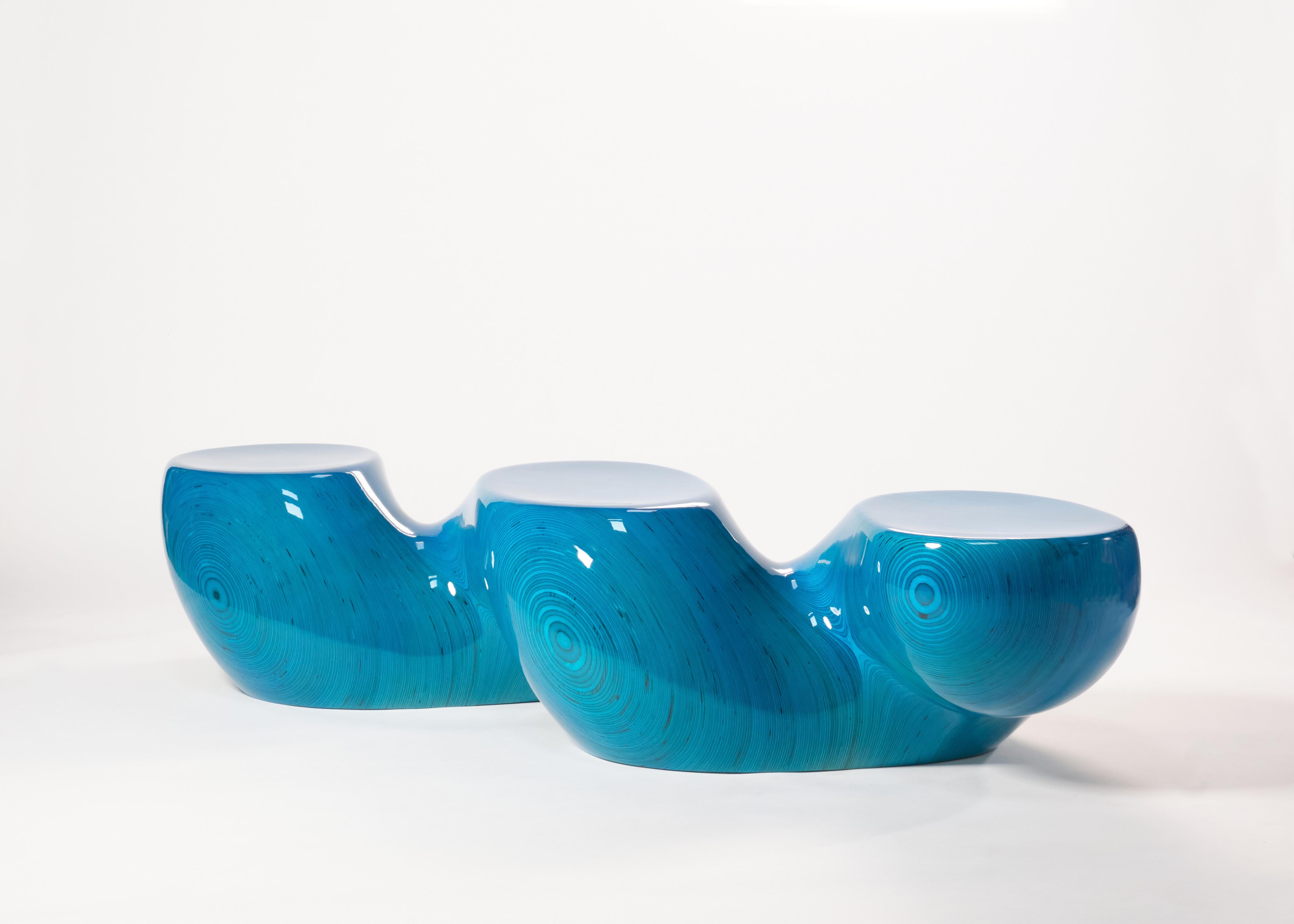 5P1R4L Bench by Ezra Ardolino, Timbur REP by Tuleste Factory
Baltic Birch Plywood, Resin
31.5