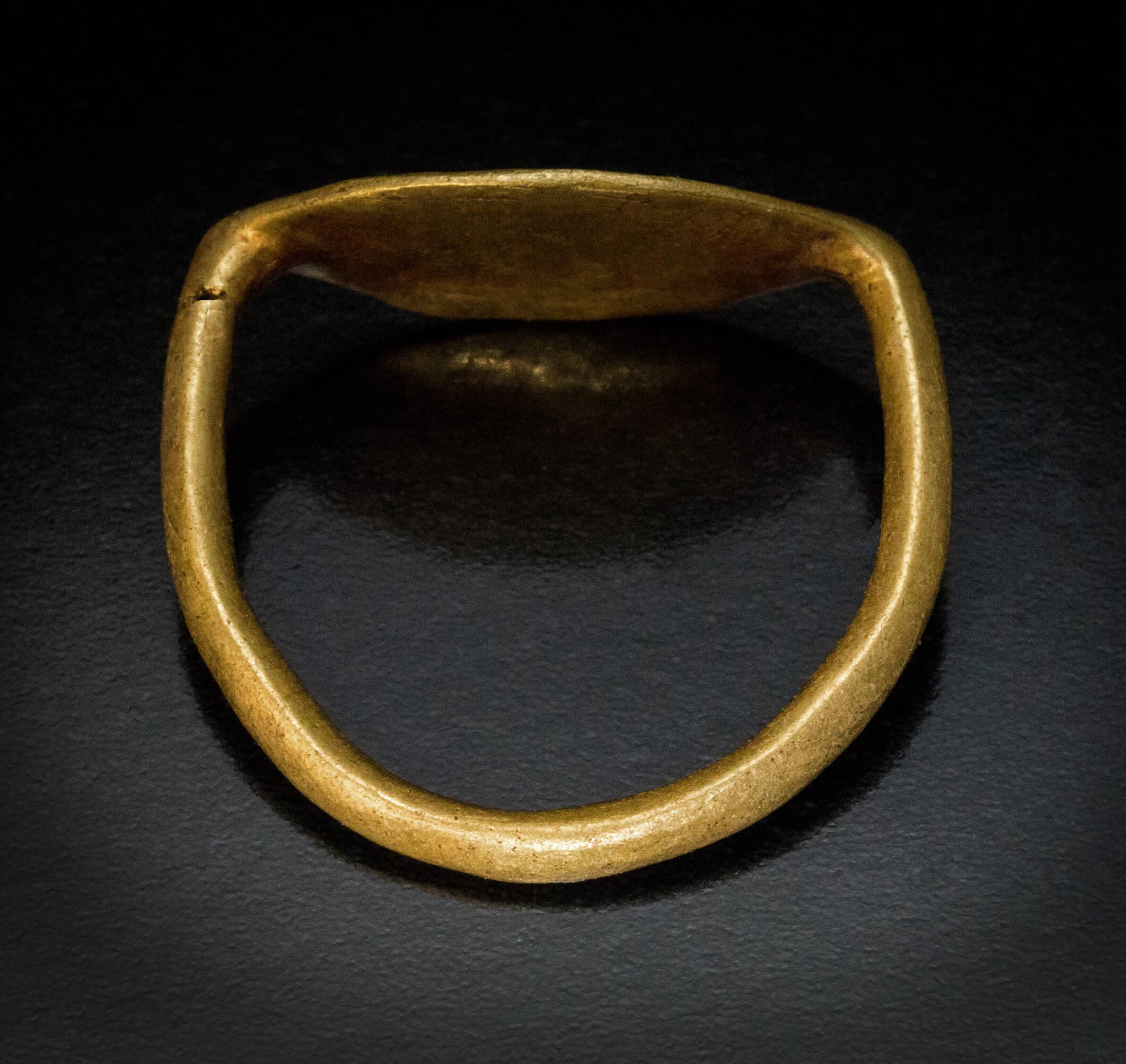 Bague en or de la Grèce antique du 5e siècle avant J.-C. Unisexe en vente