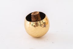 5x Art Deco bottle stopper brass around 1920s