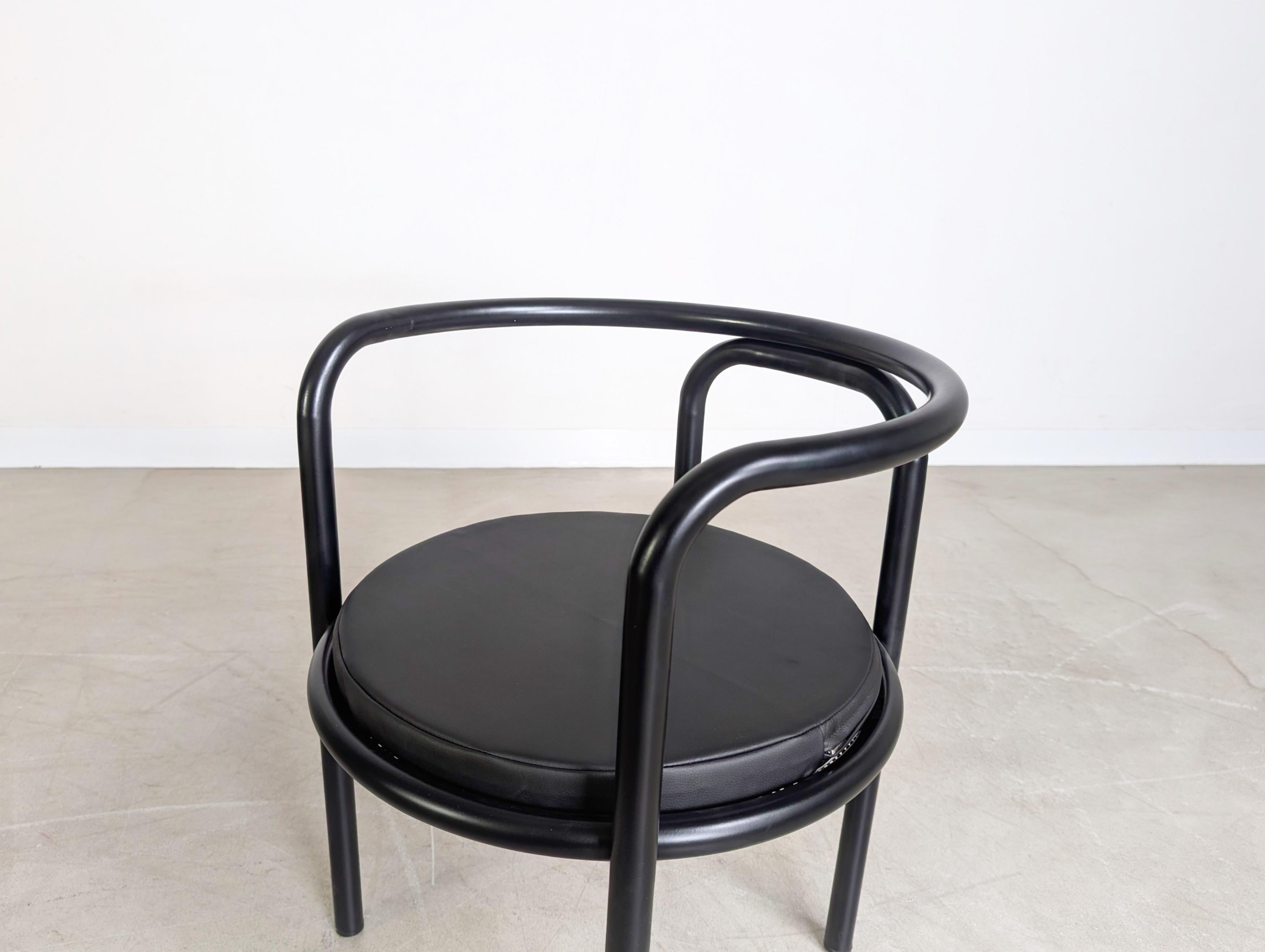 5x Original Locus Solus Stühle Poltronova Gae Aulenti Metall design en venta 2