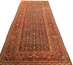 5x10 Antique Persian Farahan Hand-Knotted Runner Herati Rug 15cm8×300cm c.1900