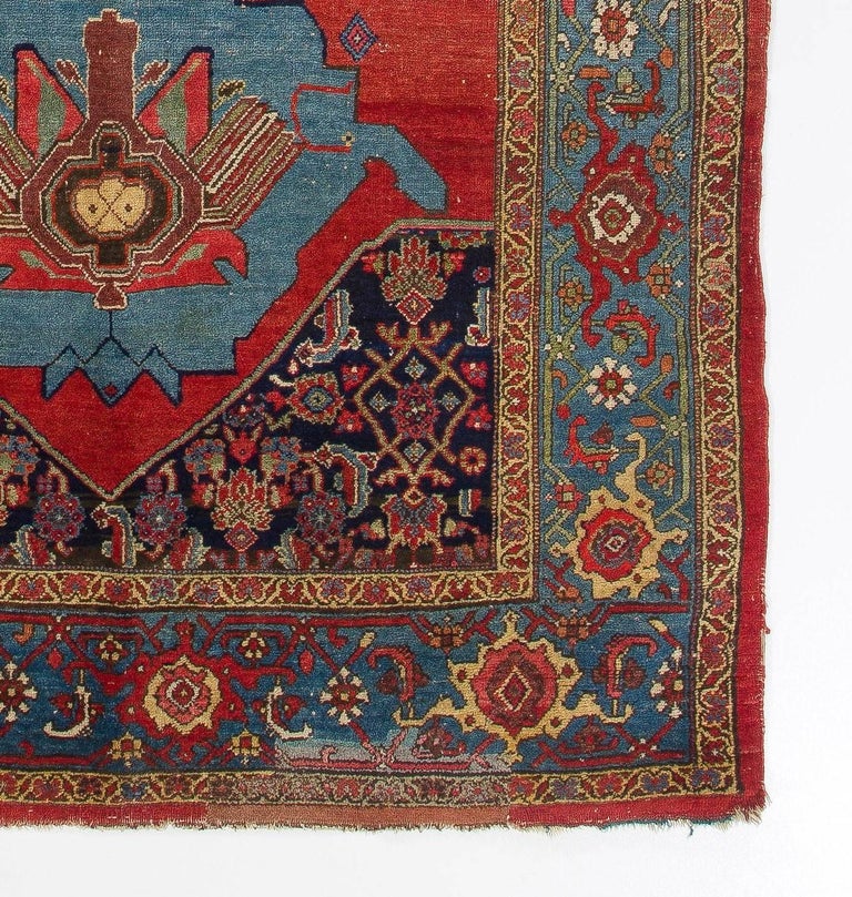 5x10 Ft Exceptional Antique Persian Bidjar Wool Rug, Ca 1880 For Sale ...