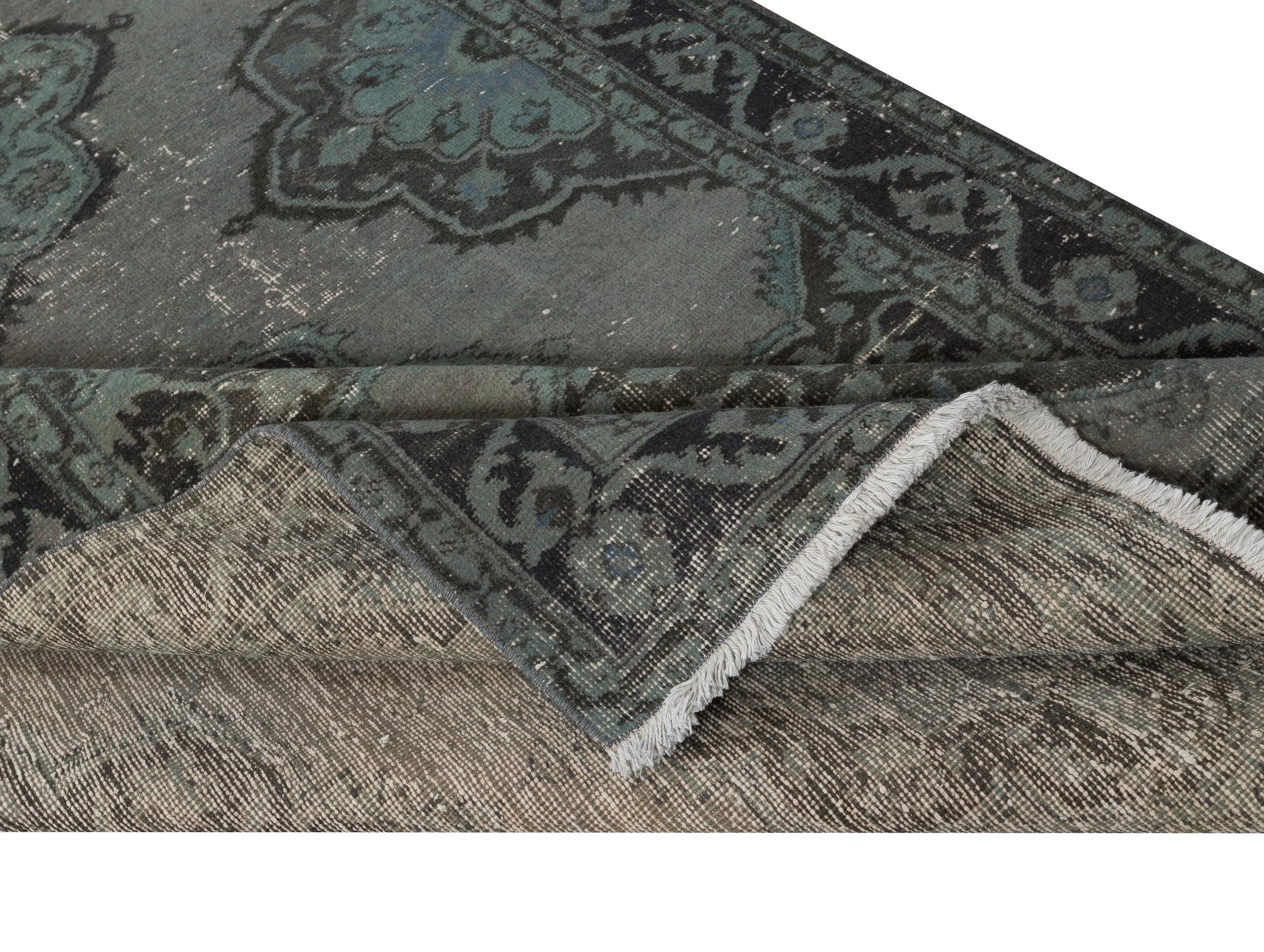 Modern 5x12 Ft Brown Hallway Runner. Kitchen Rug. Entryway Rug. Corridor Rug. Stair Rug For Sale