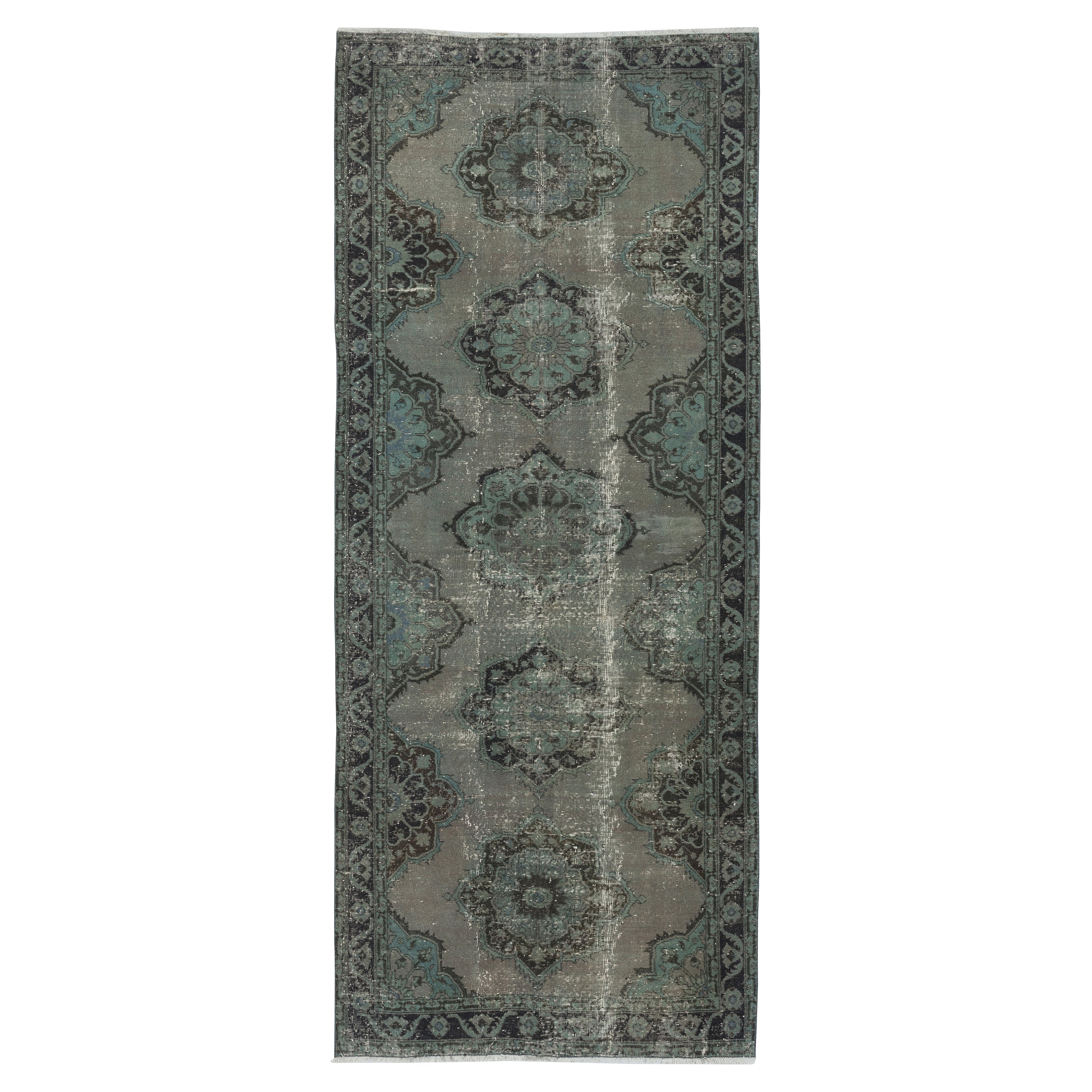 5x12 Ft Vintage Wool Runner. Tapis de cuisine. Tapis d'entrée. Tapis de couloir. Tapis d'escalier