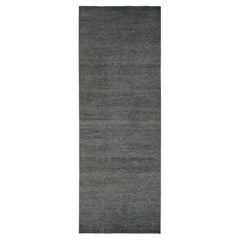 5'x14' Collection Kohinoor bleu 100% laine nouée à la main Tapis de taille Gallery