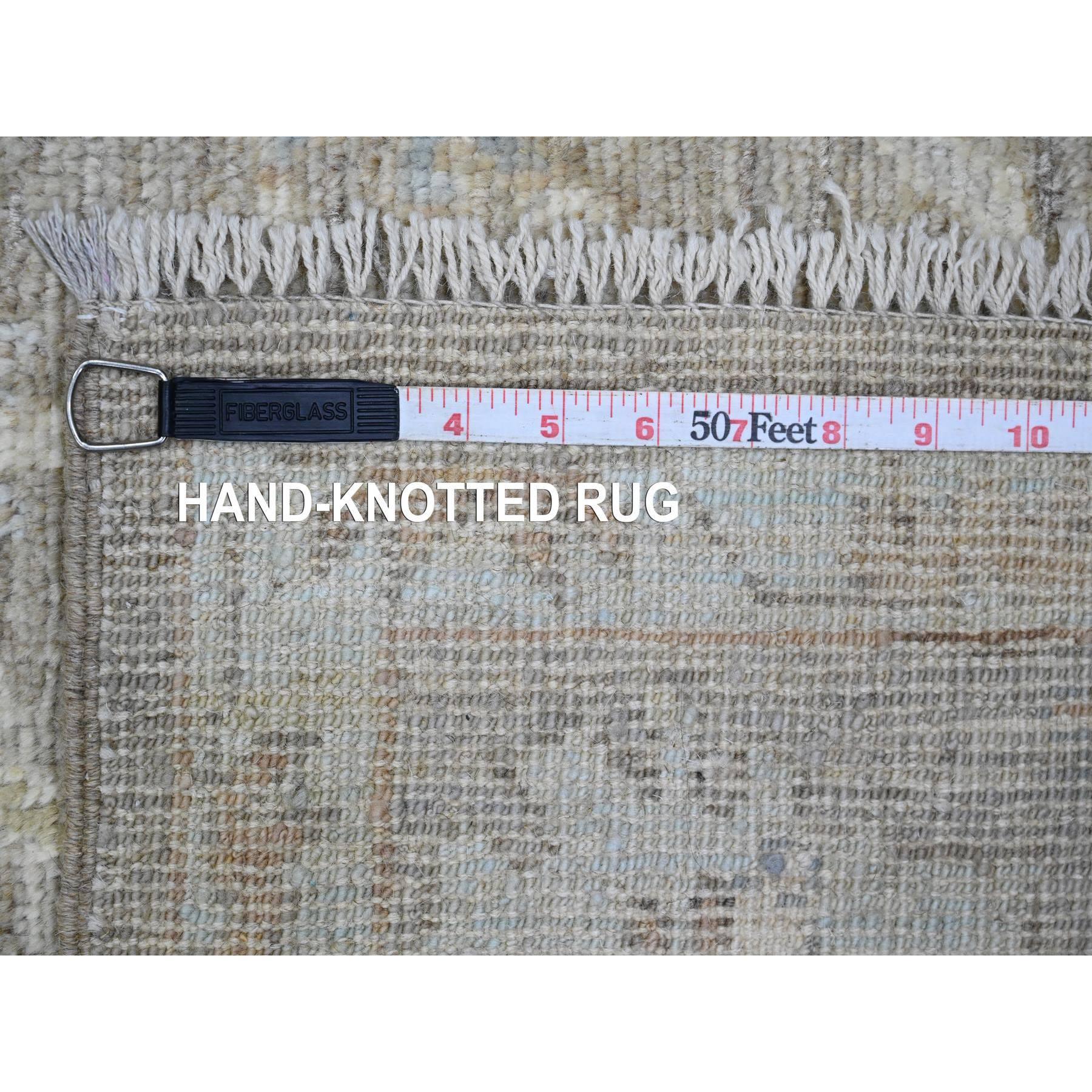 XXI secolo e contemporaneo Tappeto Runner in lana annodato a mano 5'x19'9