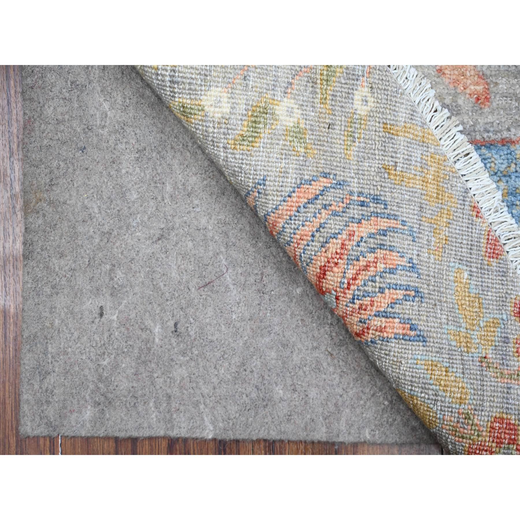 This is a truly genuine one-of-a-kind Afghan Peshawar with Birds of Paradise Design, Hand Knotted, Pure Wool, Oriental Rug. It has been Knotted for months and months in the centuries-old weaving craftsmanship techniques by expert art
Primary