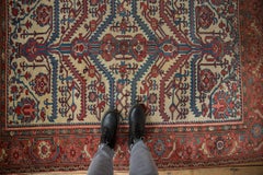 Antique Fine Malayer Square Rug