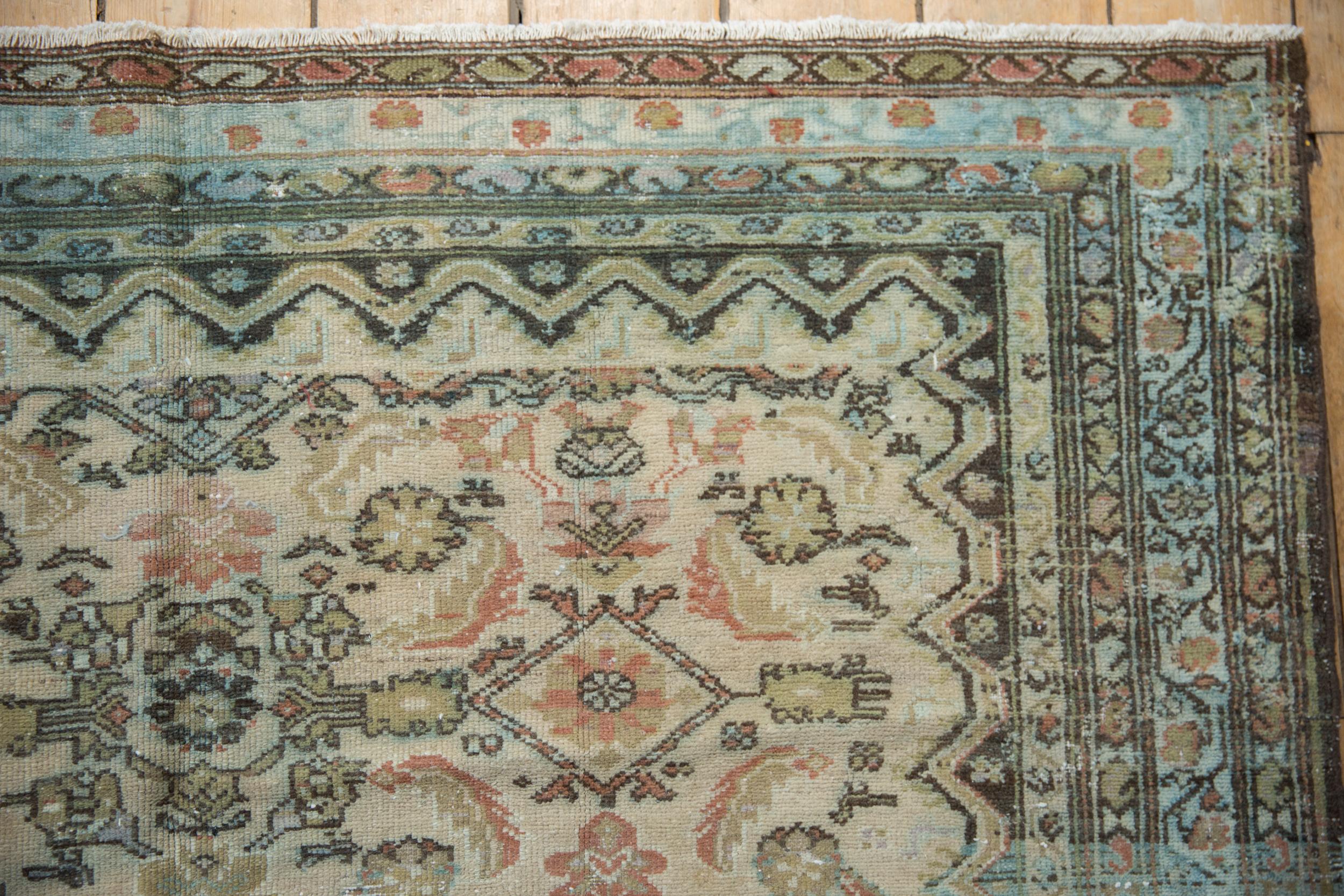 Hamadan-Teppich im Vintage-Stil im Used-Look im Angebot 1