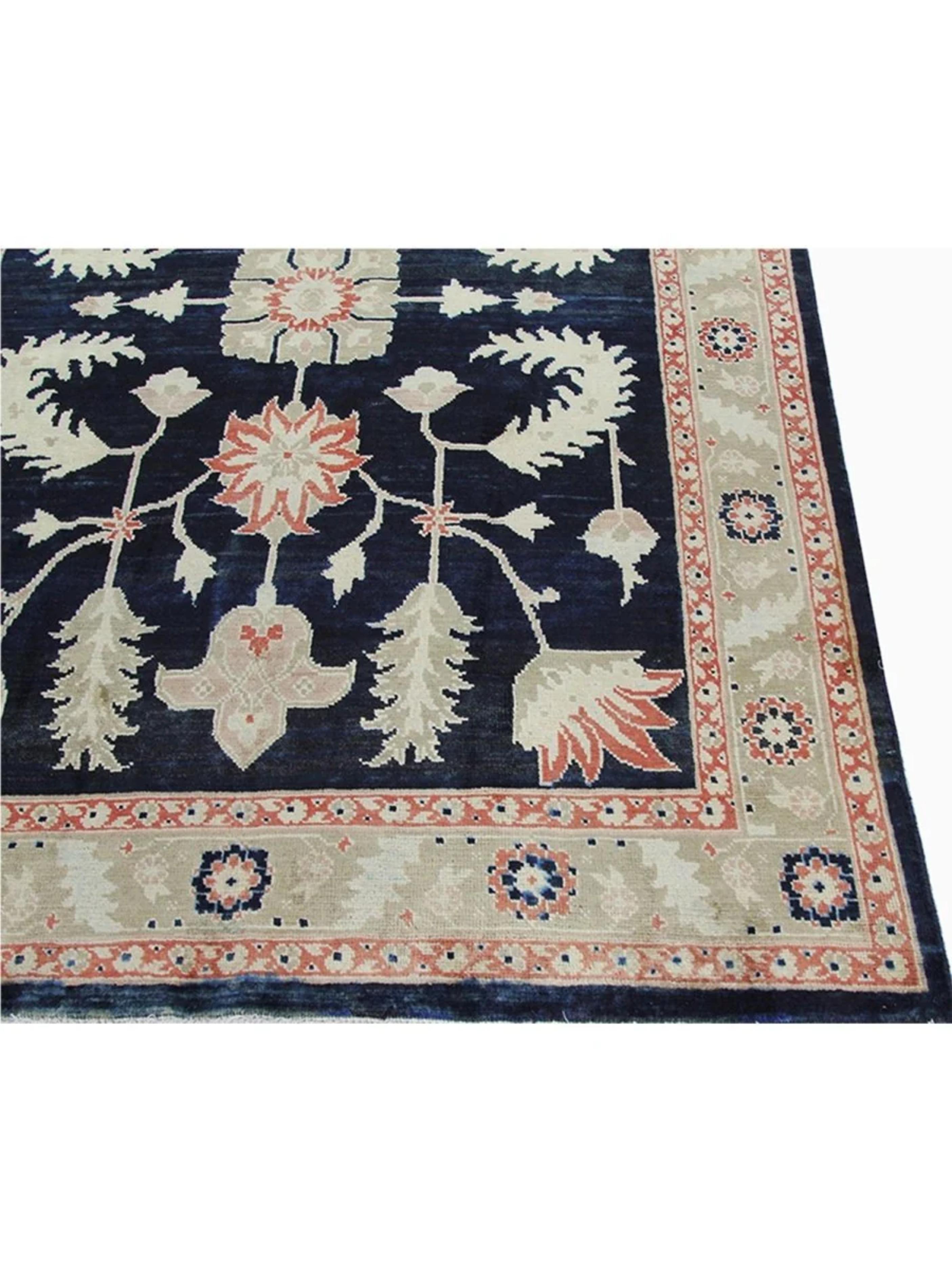 5x7 Handgeknüpfter alter Tabriz-Teppich im Angebot 2