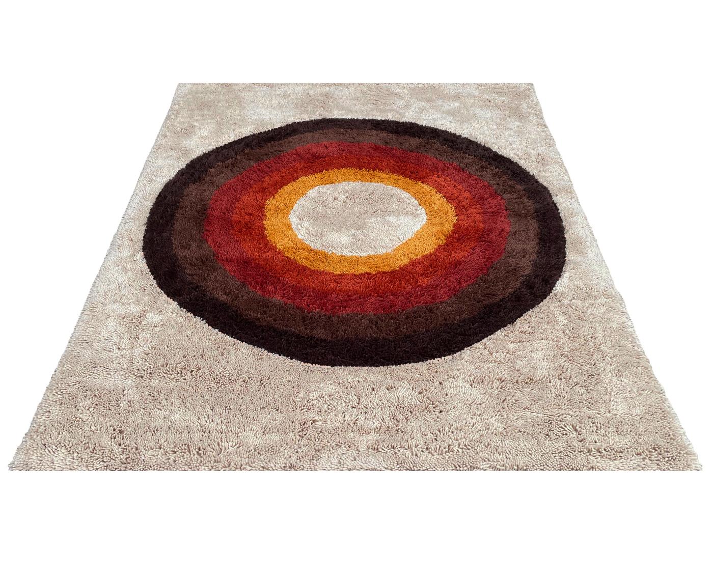 We are proud to offer these brand new, finely crafted, high quality designer shag rugs. These are truly inspired by the classic Scandinavian rug designs of the 1950’s and 1960’s. The entire look and feel were made to bring you back in time, from the