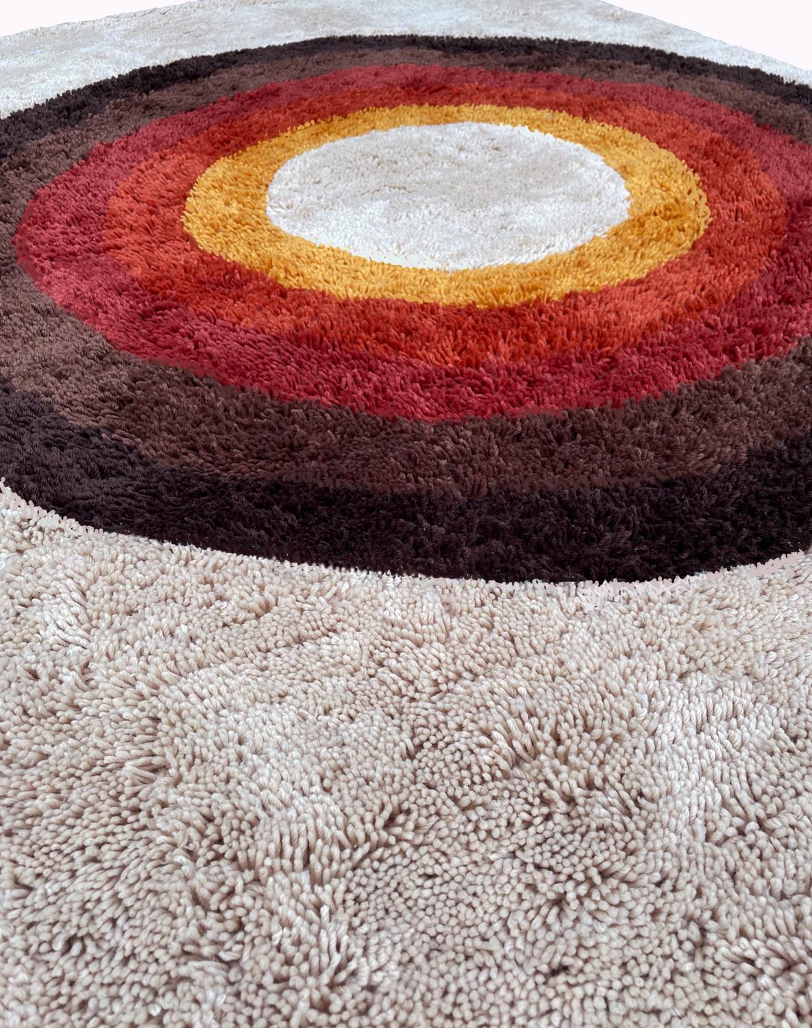 bullseye rug