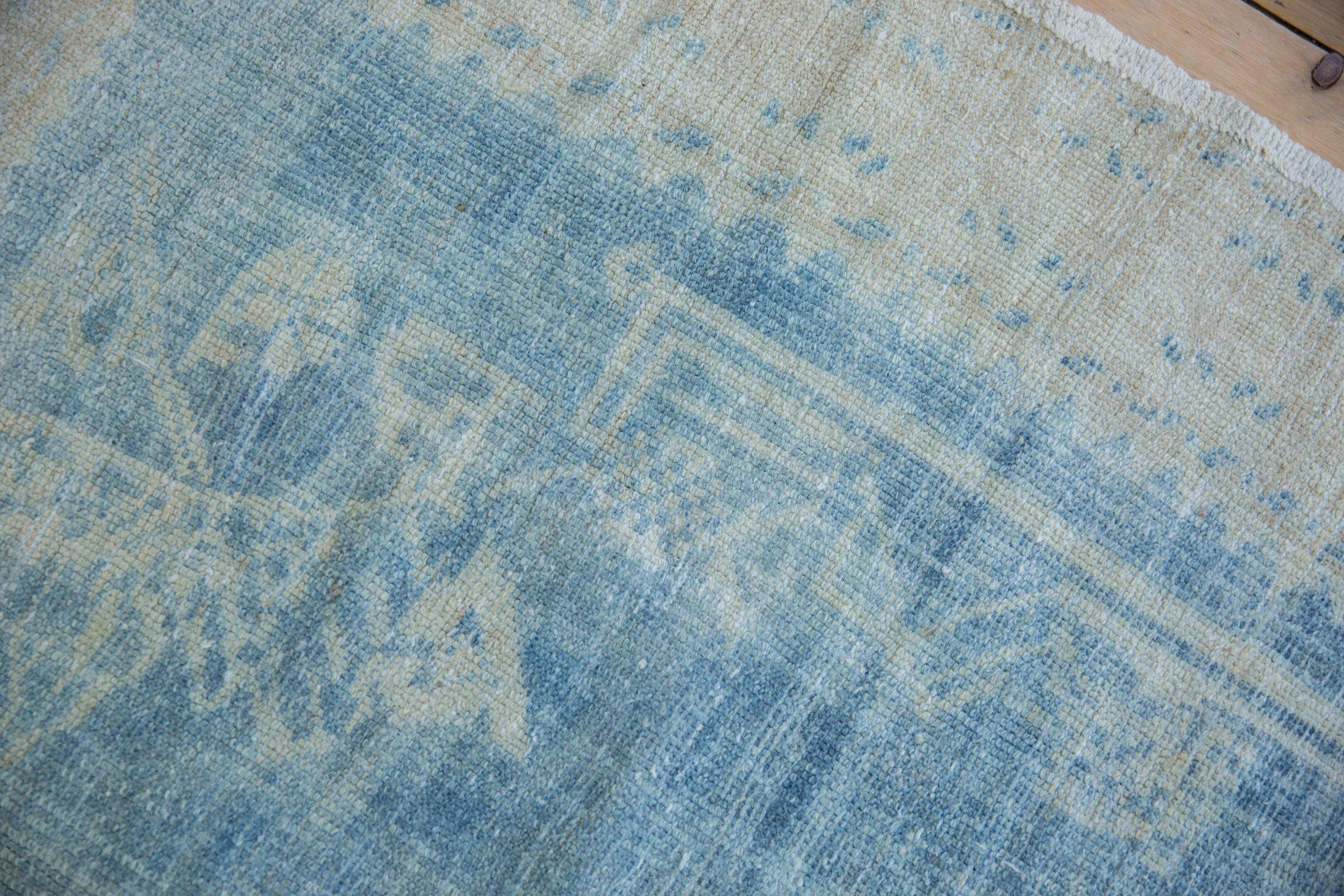 Vintage Distressed Oushak Carpet For Sale 2