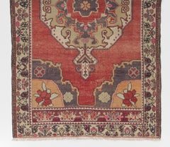 5x9 Ft One of a Kind Vintage Cappadocia Rug, Semi Antique Turkish wool Carpet