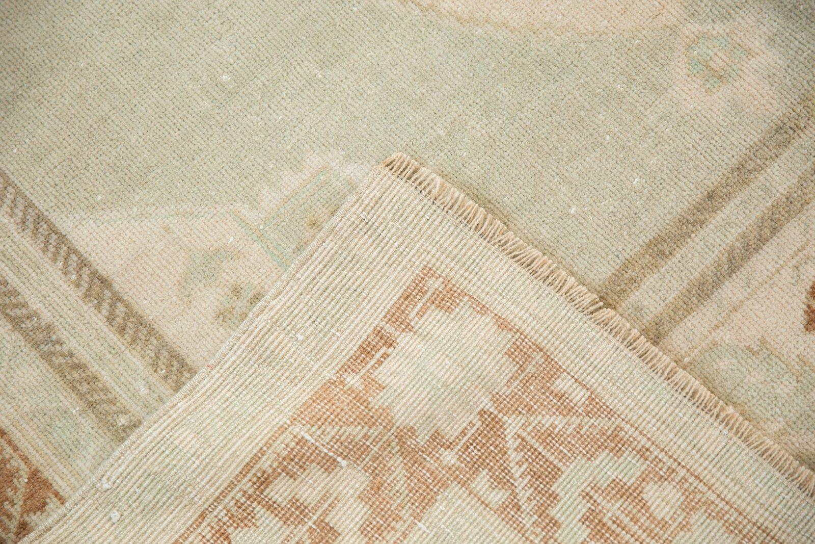 Vintage Distressed Oushak Carpet In Good Condition For Sale In Katonah, NY