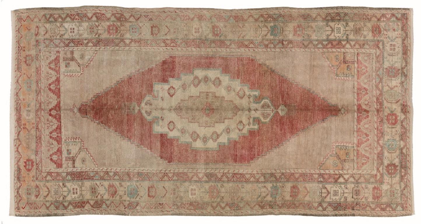 5x9.4 Ft Alfombra Oriental Vintage para Casas de Campo, Tribal, Interior Tradicional Anudado a mano en venta
