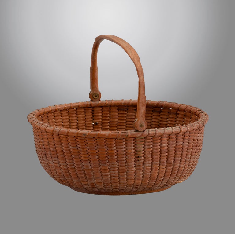 Nantucket Lightship Basket, Made by Davis Hall on the South Shoal