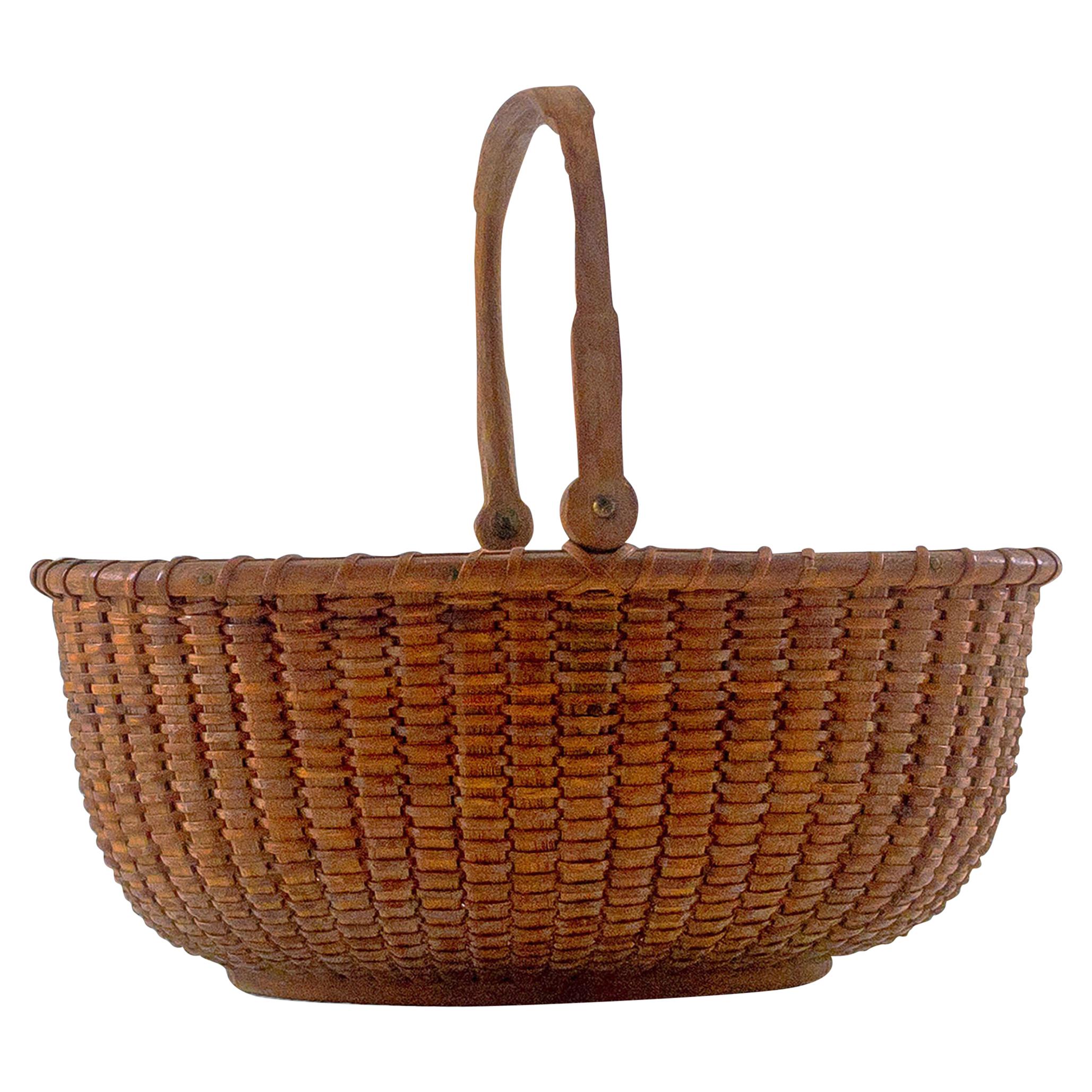 Cesta del barco faro de Nantucket, hecha por Davis Hall en el barco faro de South Shoal