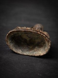 6-8th century Old Important antique bronze Pyu Buddha statue from Nepal