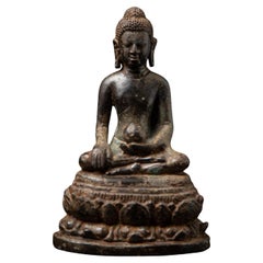 6-8th century Old bronze Nepali Medicine Buddha statue from Nepal
