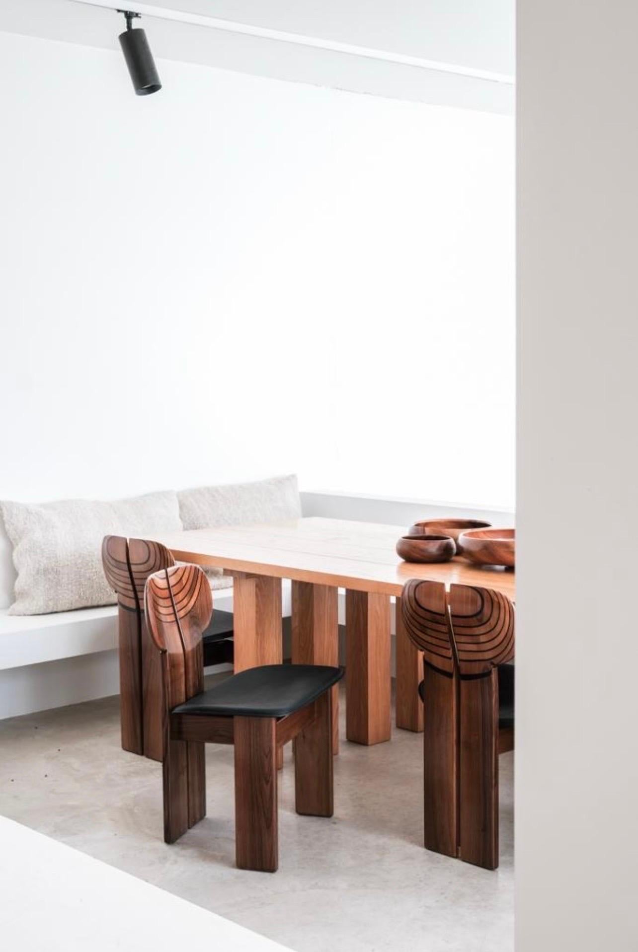 Africa Chair by Afra & Tobia Scarpa for Maxalto, 1970’s (6 available) 1