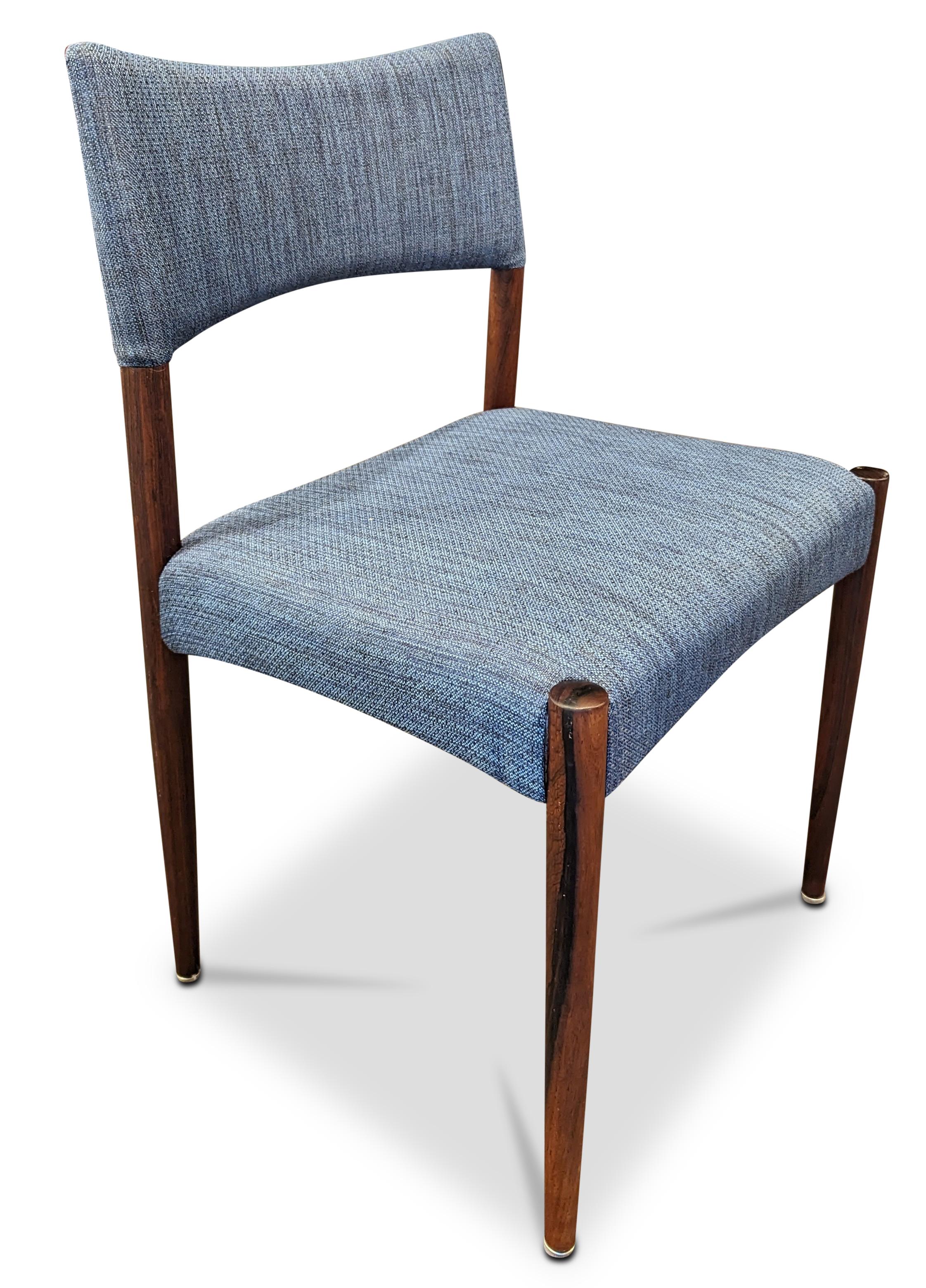 6 Aksel Bender Madsen Rosewood Dining Chairs - 072342 Vintage Danish Mid Century 6