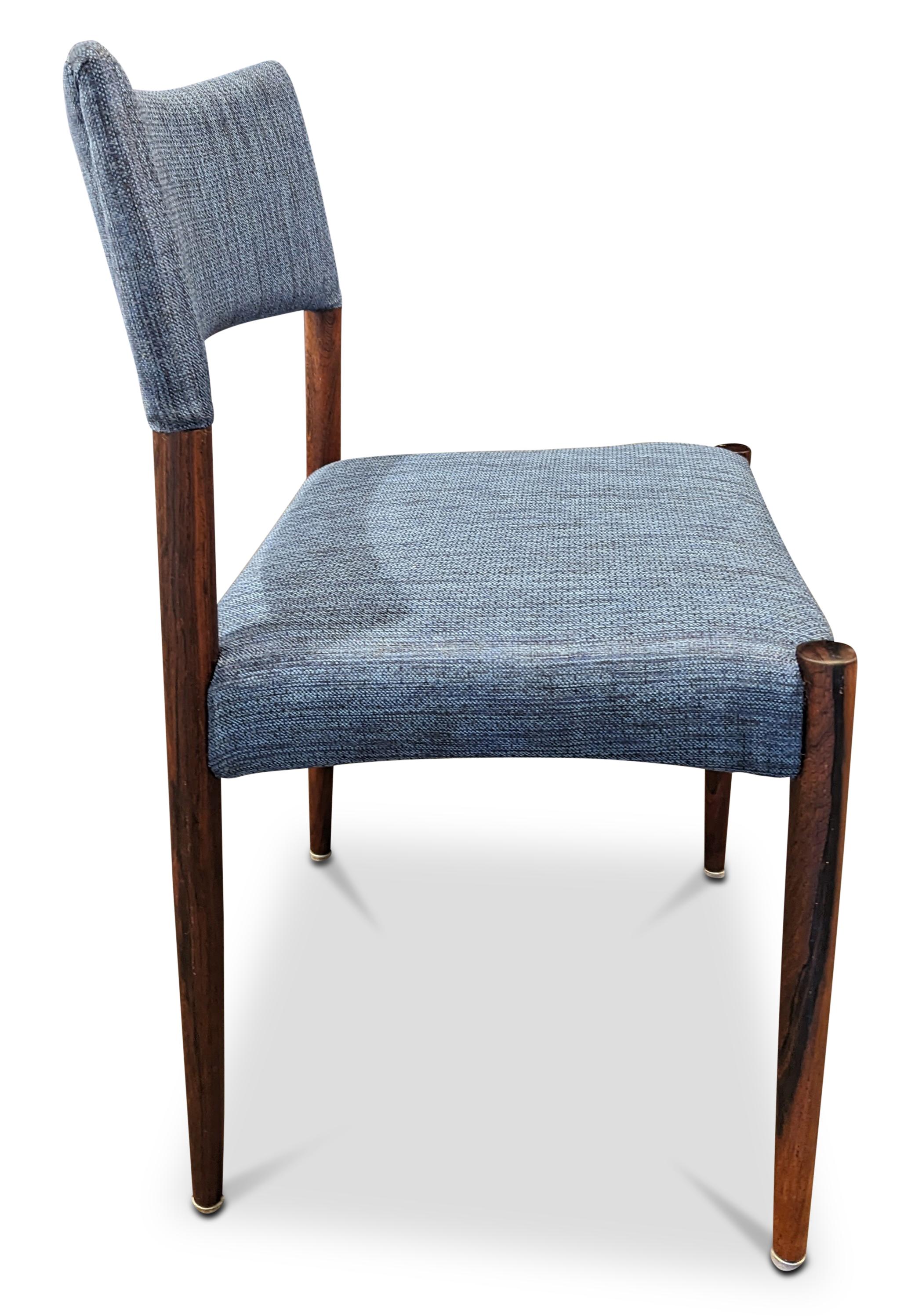 6 Aksel Bender Madsen Rosewood Dining Chairs - 072342 Vintage Danish Mid Century 7