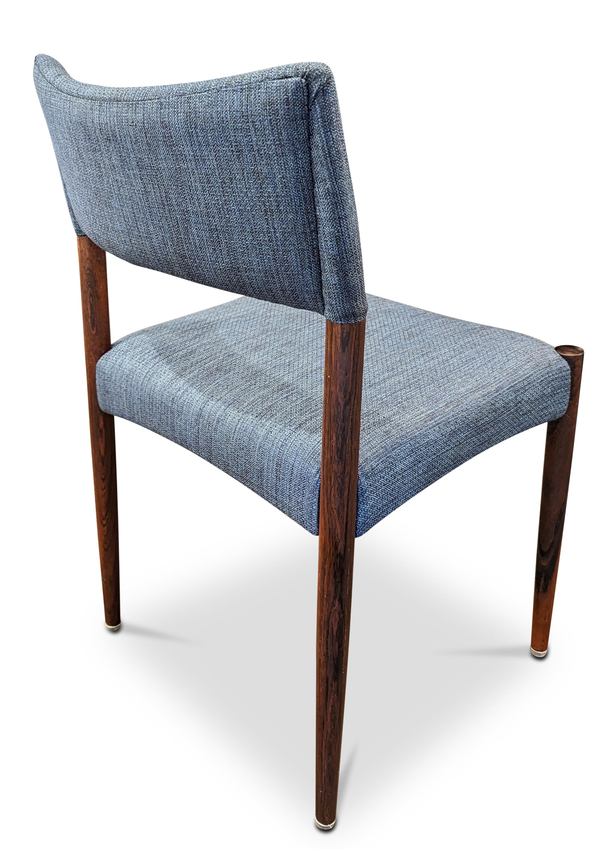 6 Aksel Bender Madsen Rosewood Dining Chairs - 072342 Vintage Danish Mid Century 8