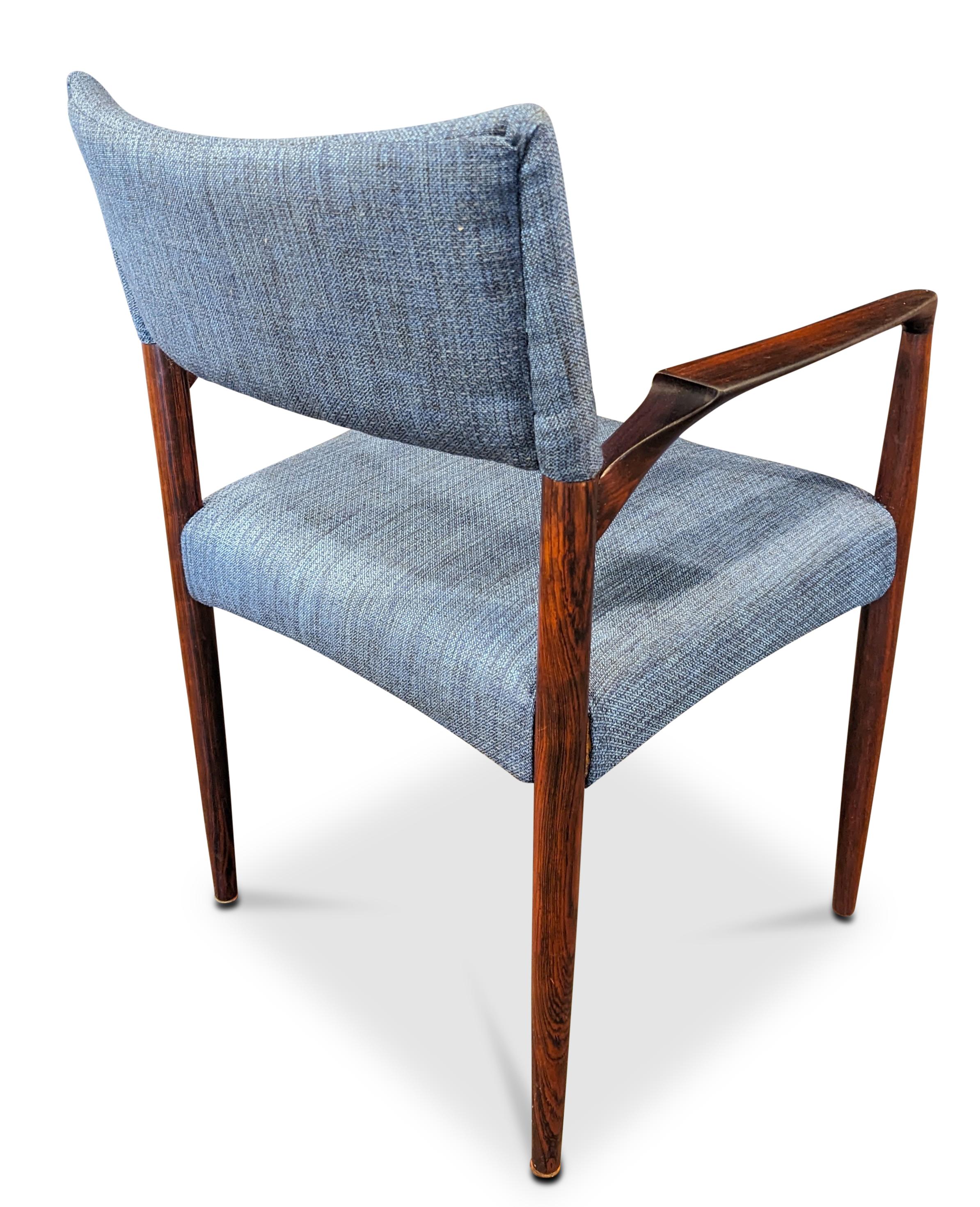 6 Aksel Bender Madsen Rosewood Dining Chairs - 072342 Vintage Danish Mid Century 2