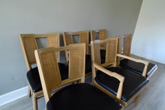 6 America of Martinsville Merton L Gershun Dining Chair Chinoiserie