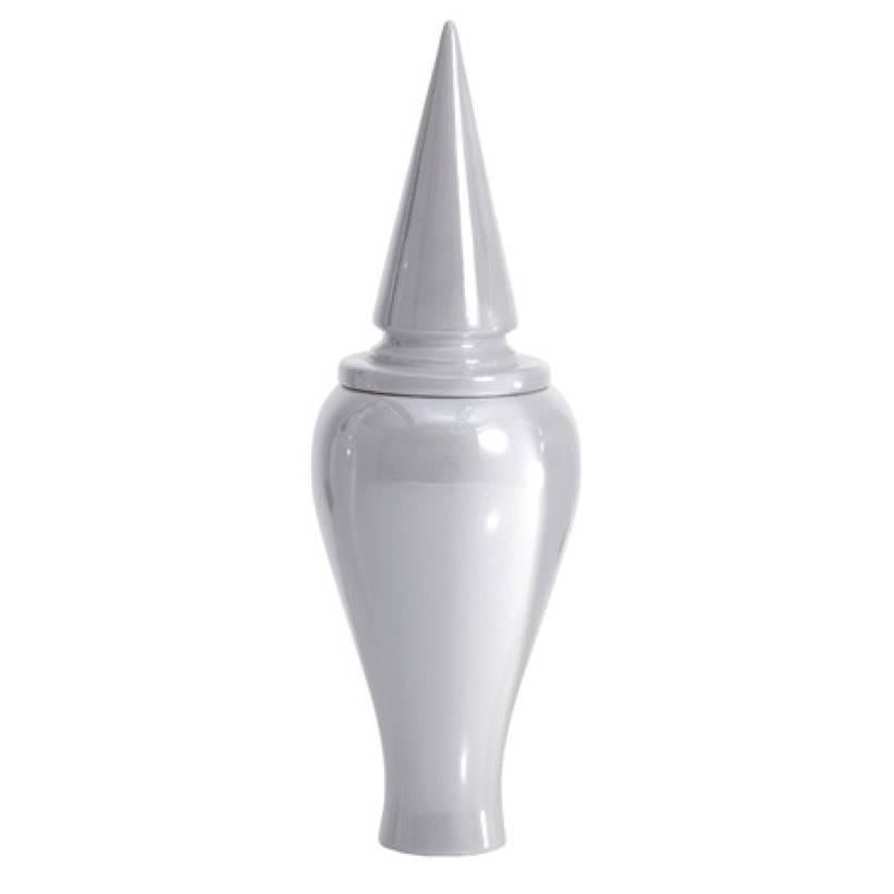 6 Amici I White Vase by Linde Burkhardt for Driade For Sale
