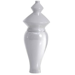 6 Amici II Weiße Vase von Linde Burkhardt für Driade