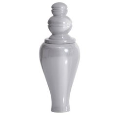 6 Amici V White Vase by Linde Burkhardt for Driade