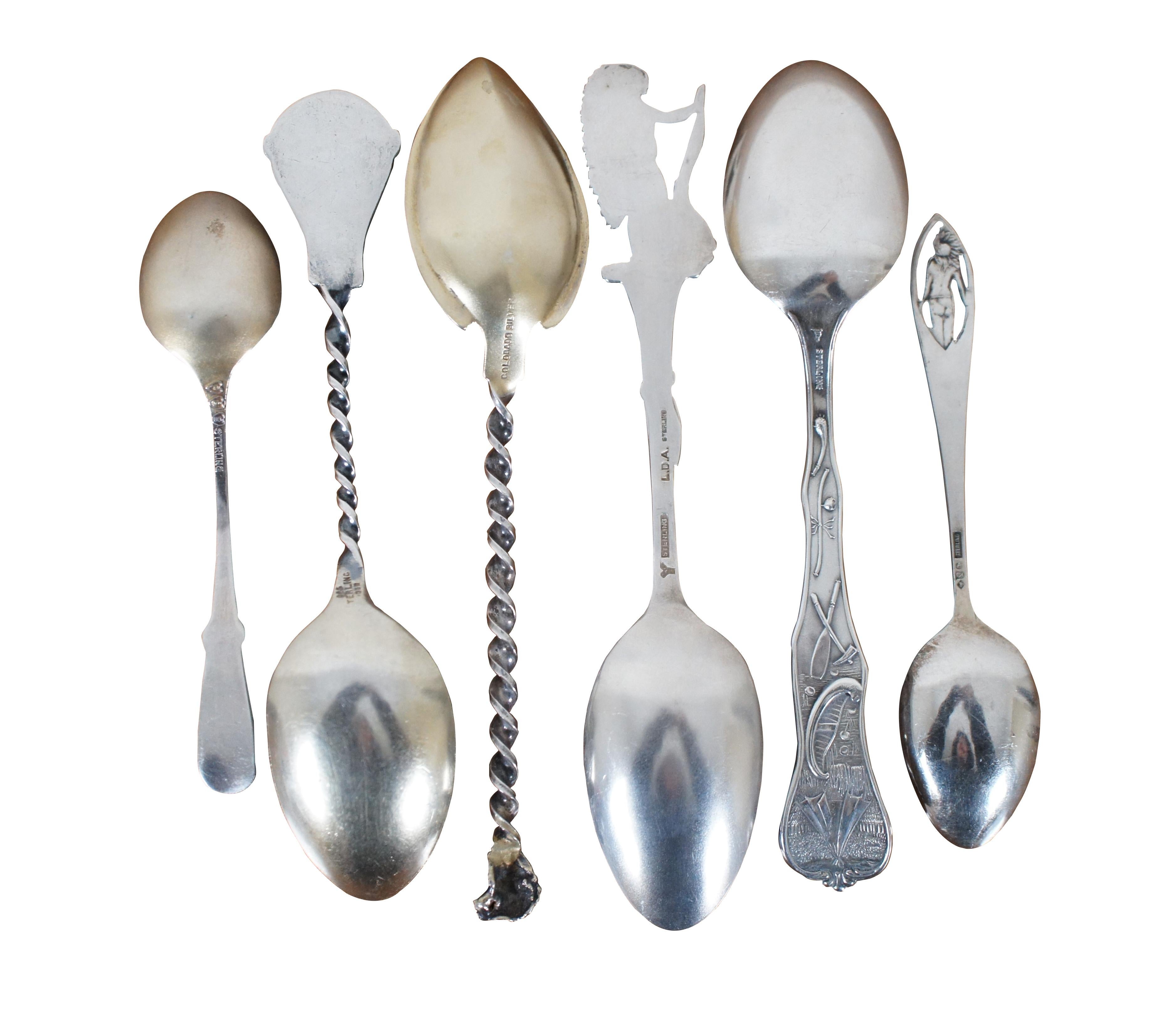 antique souvenir spoons