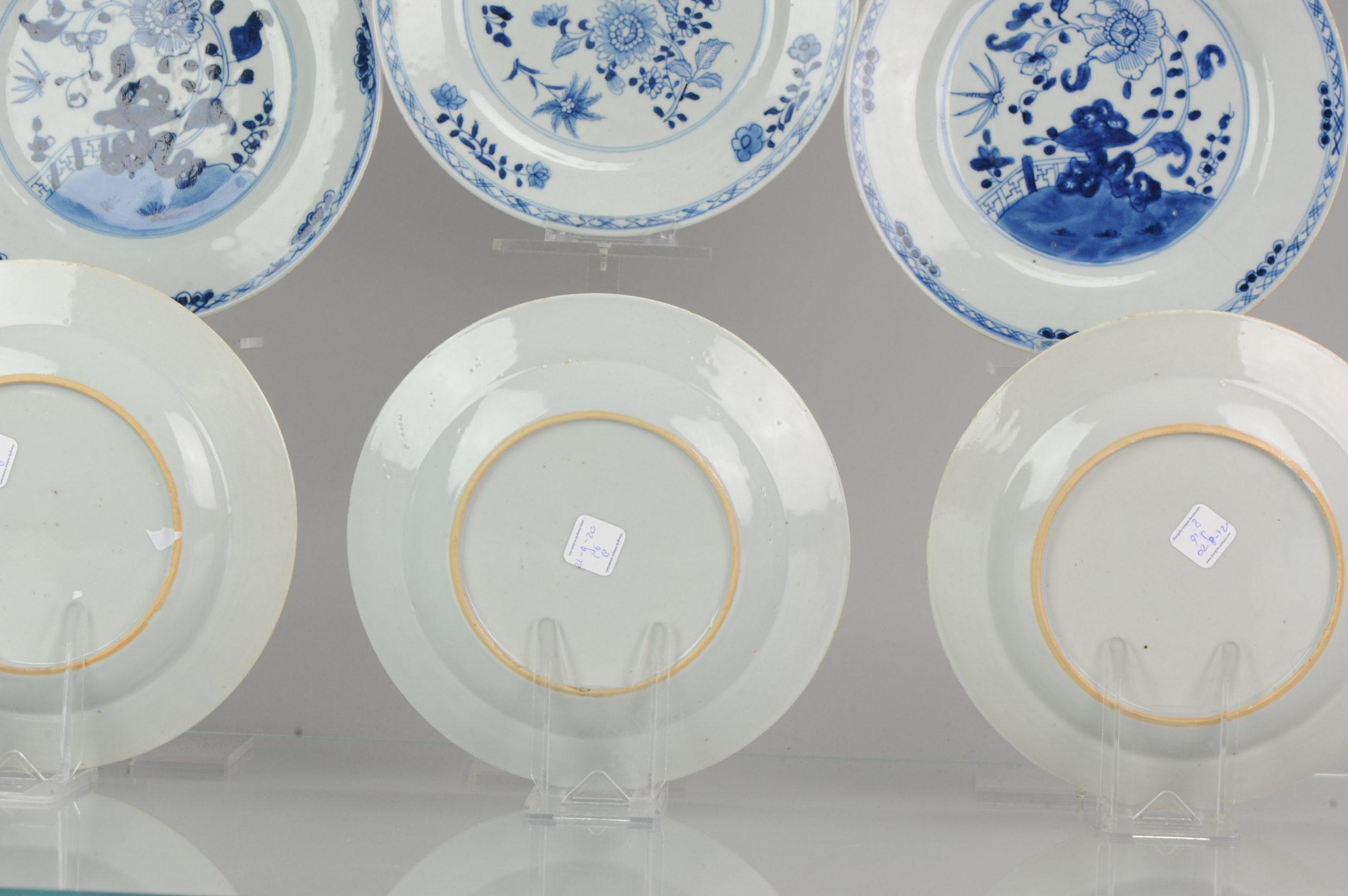 #6 Antique Chinese Porcelain 18th Century Yongzheng/Qianlong Period Blue White For Sale 1