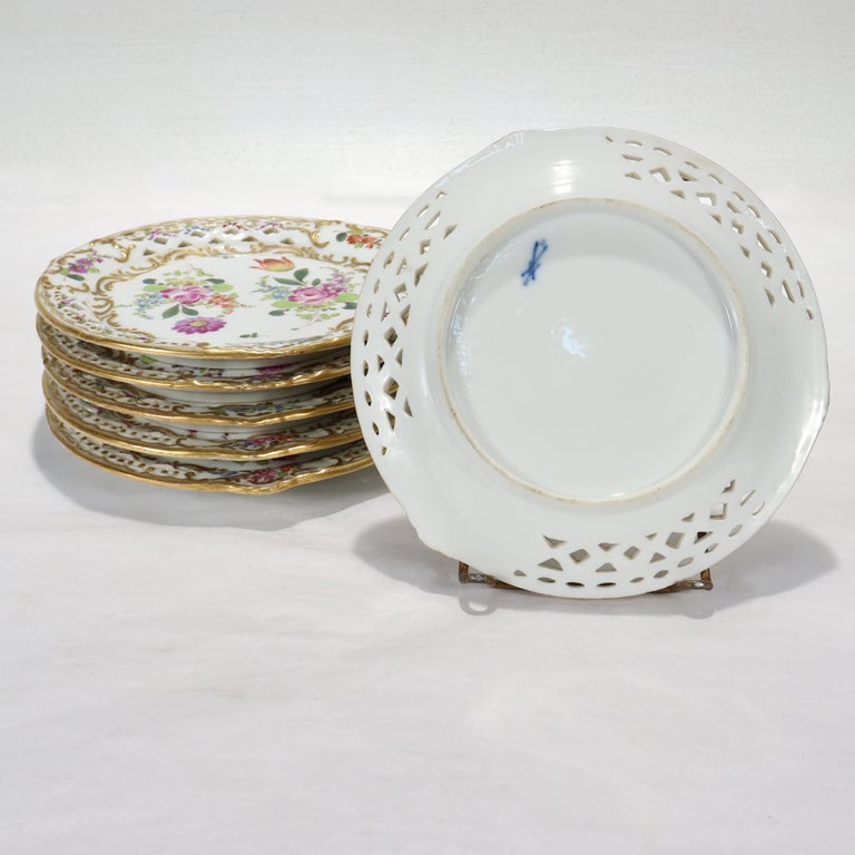 DEUX ASSIETTES EN PORCELAINE DE SAMSON DU XIXe SIÈCLE Dans Le Style De La Porcelaine De La Compagnie Des Indes