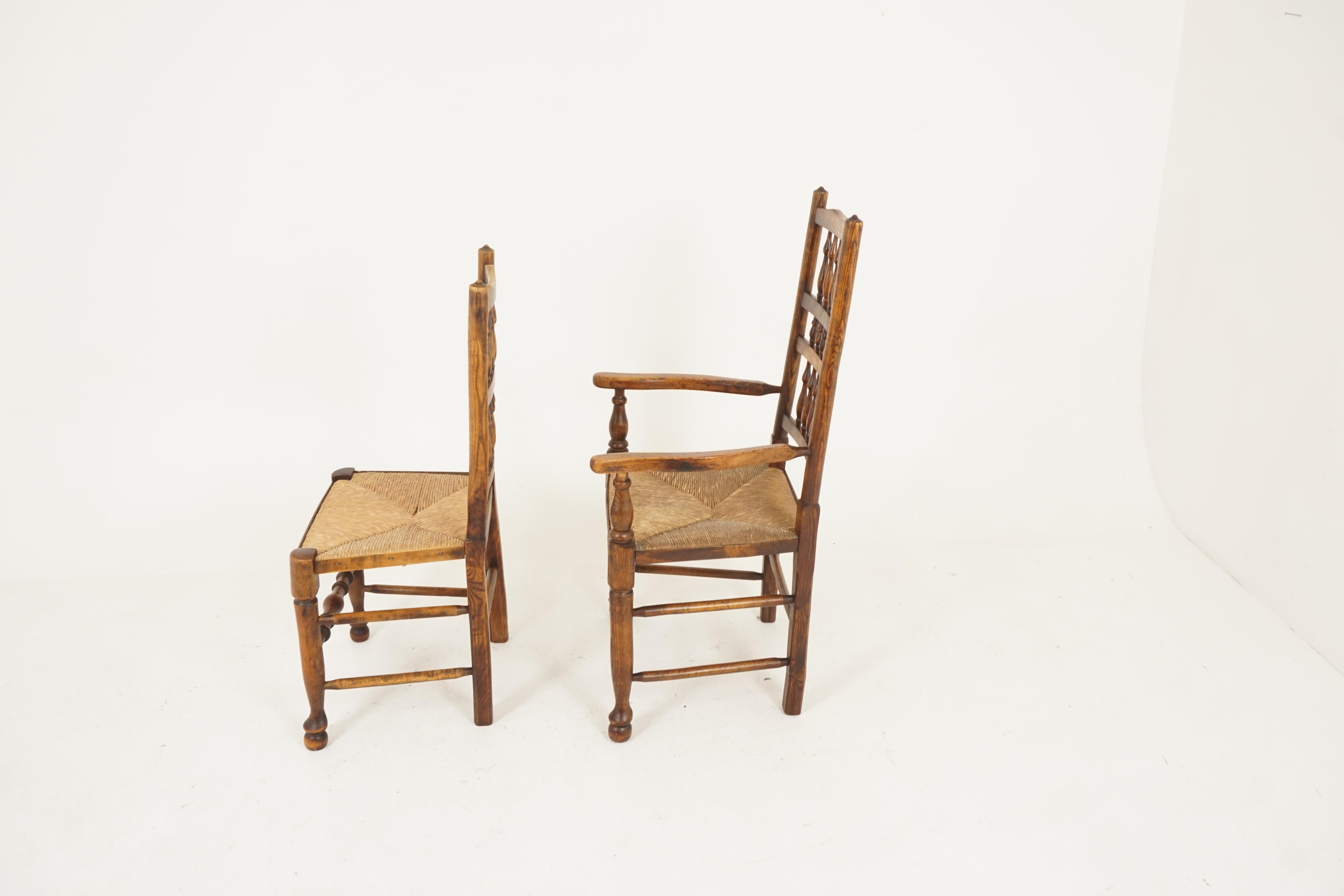 types of antique chair backs