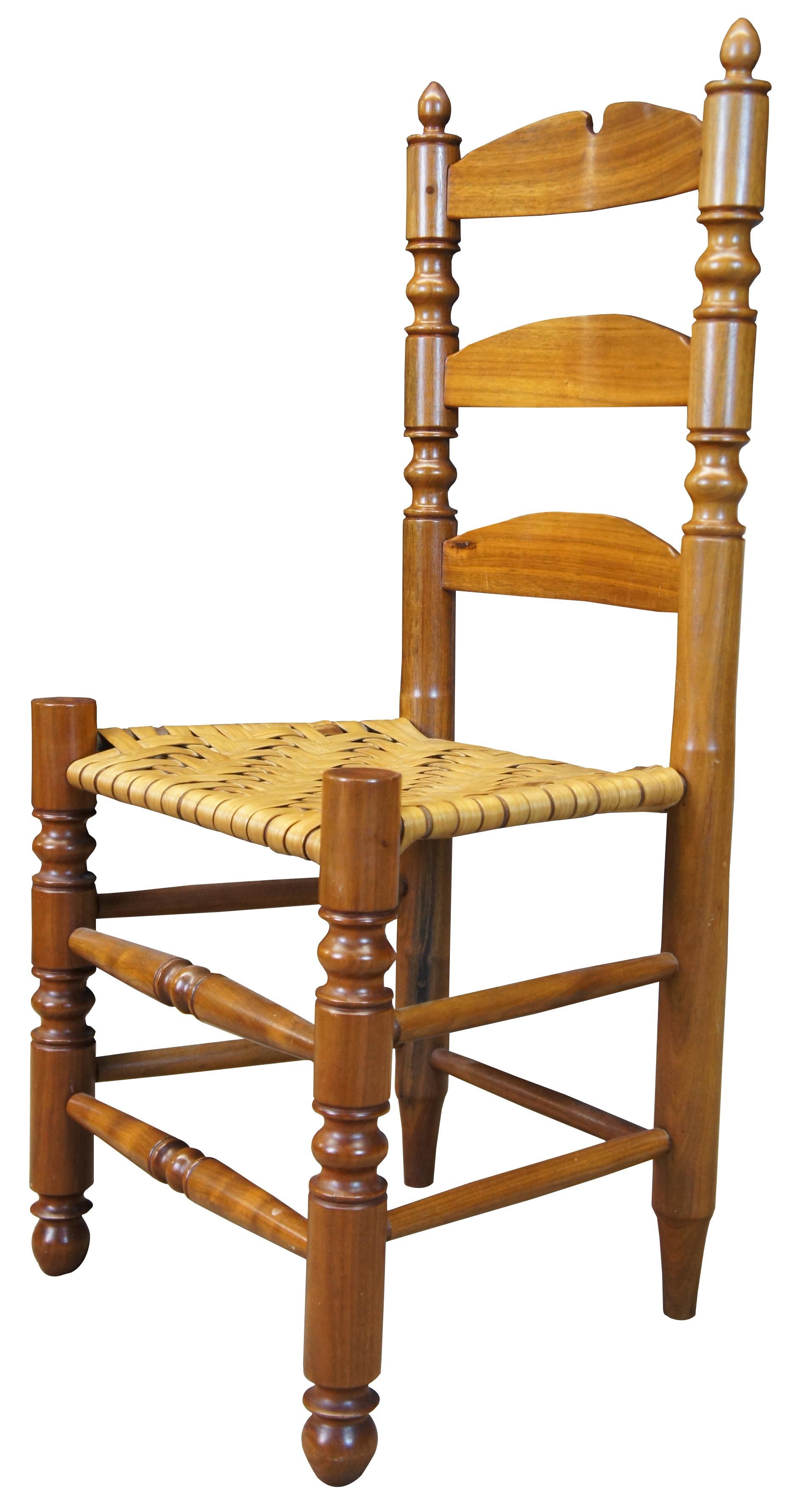 farmhouse ladder back chairs