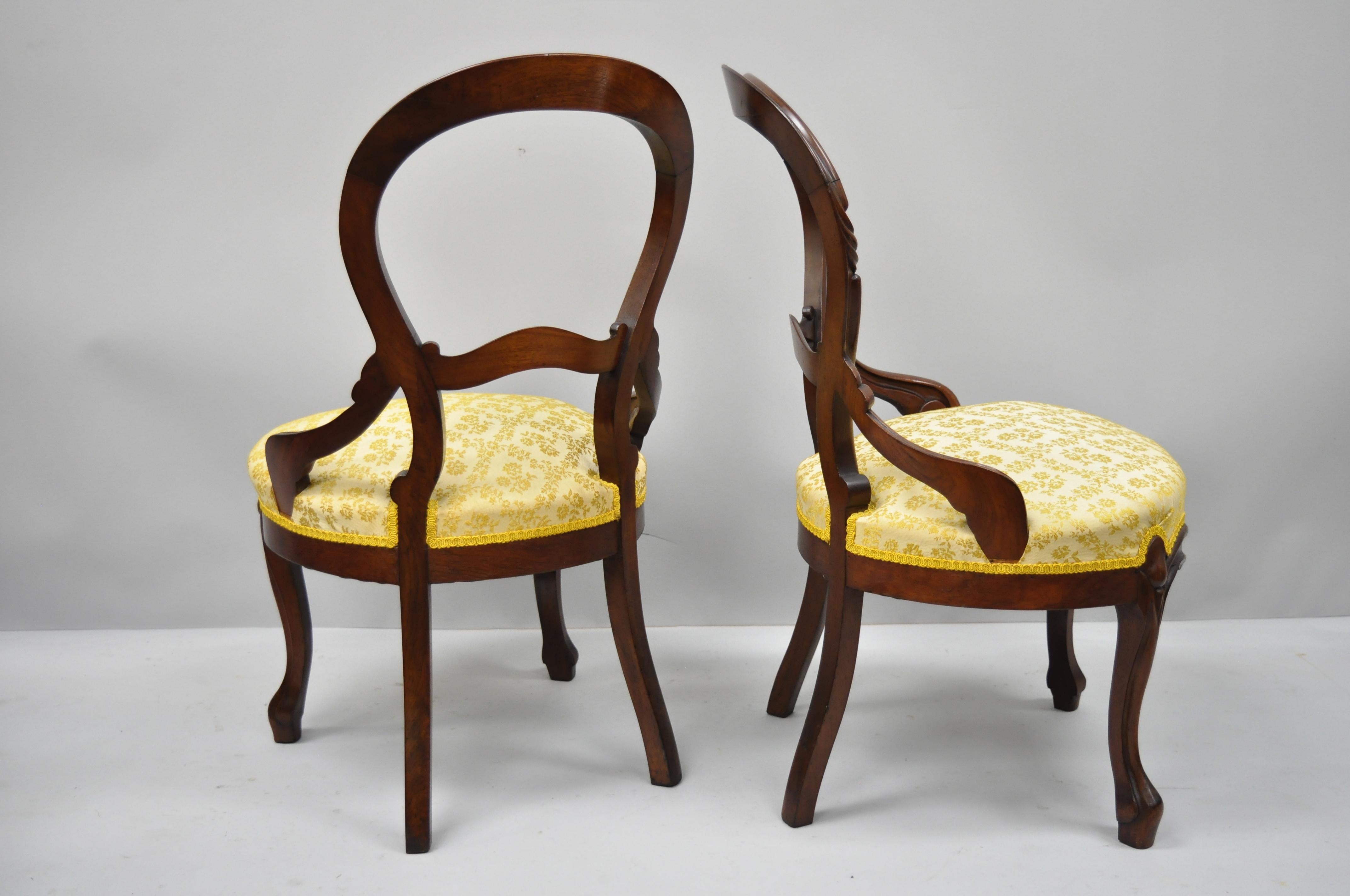 antique victorian chairs