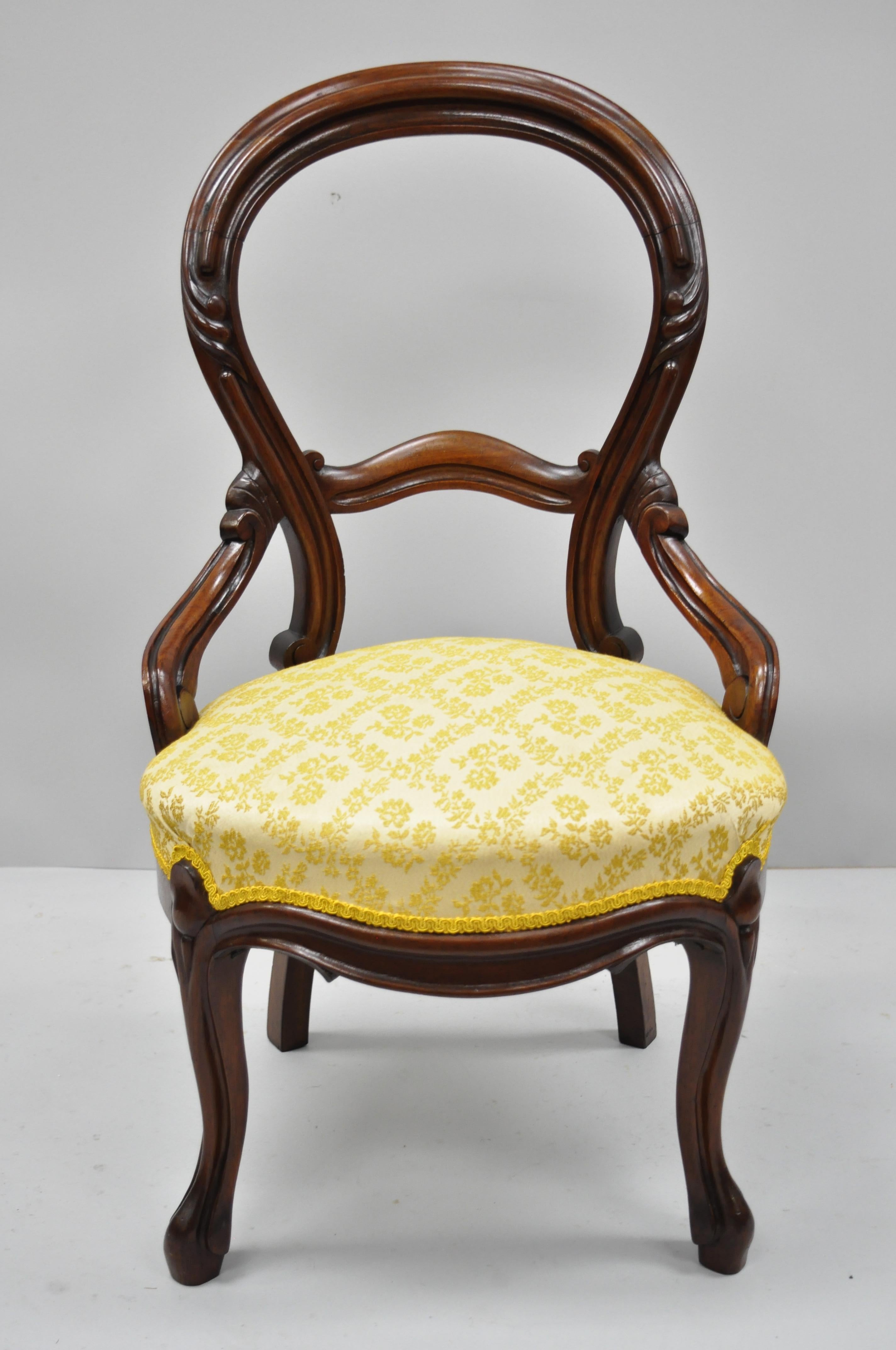 antique walnut chair