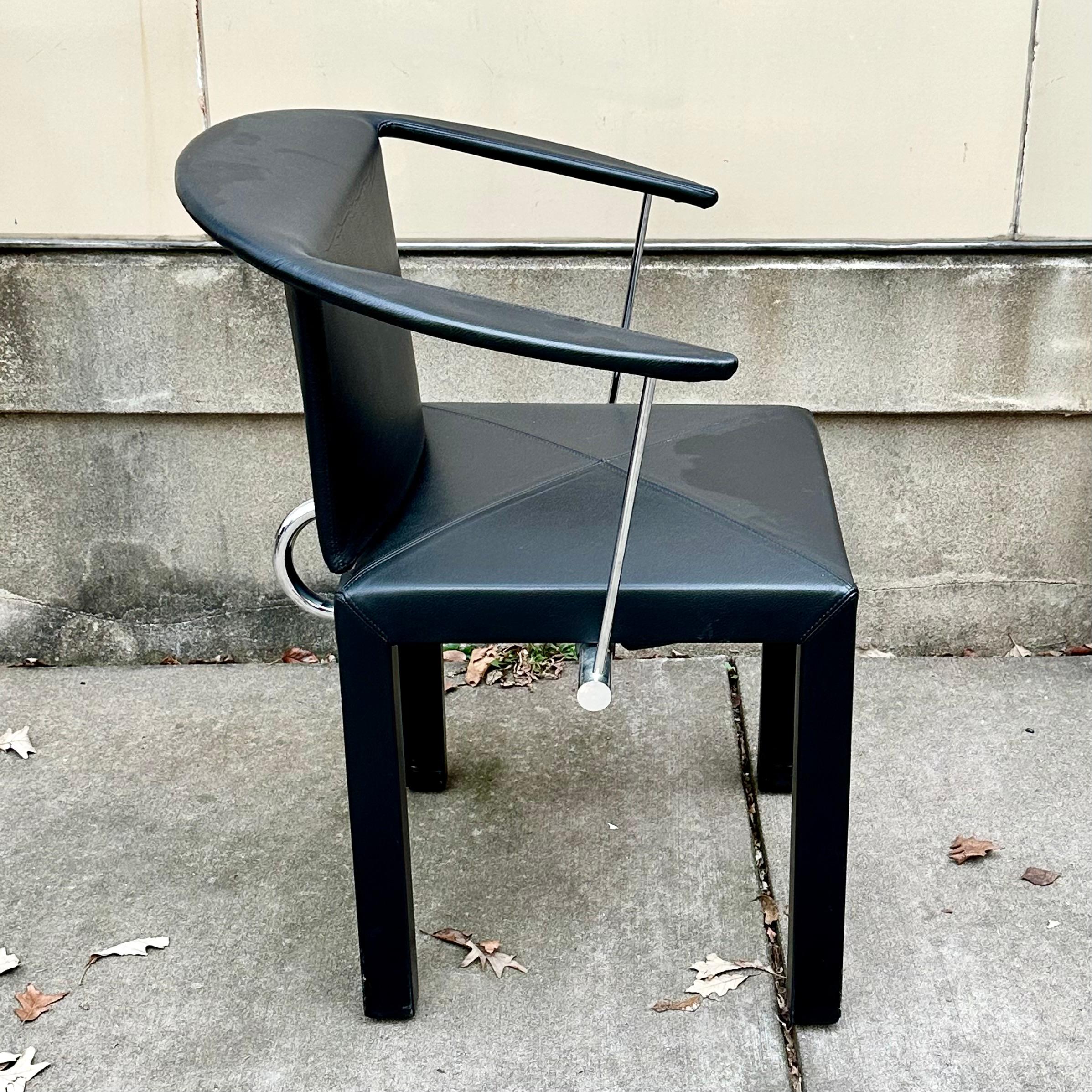 6 Arcella Chairs from Arcadia Series by Paolo Piva for B&B Italia, Italy 1980s In Good Condition For Sale In Saint Paul, MN