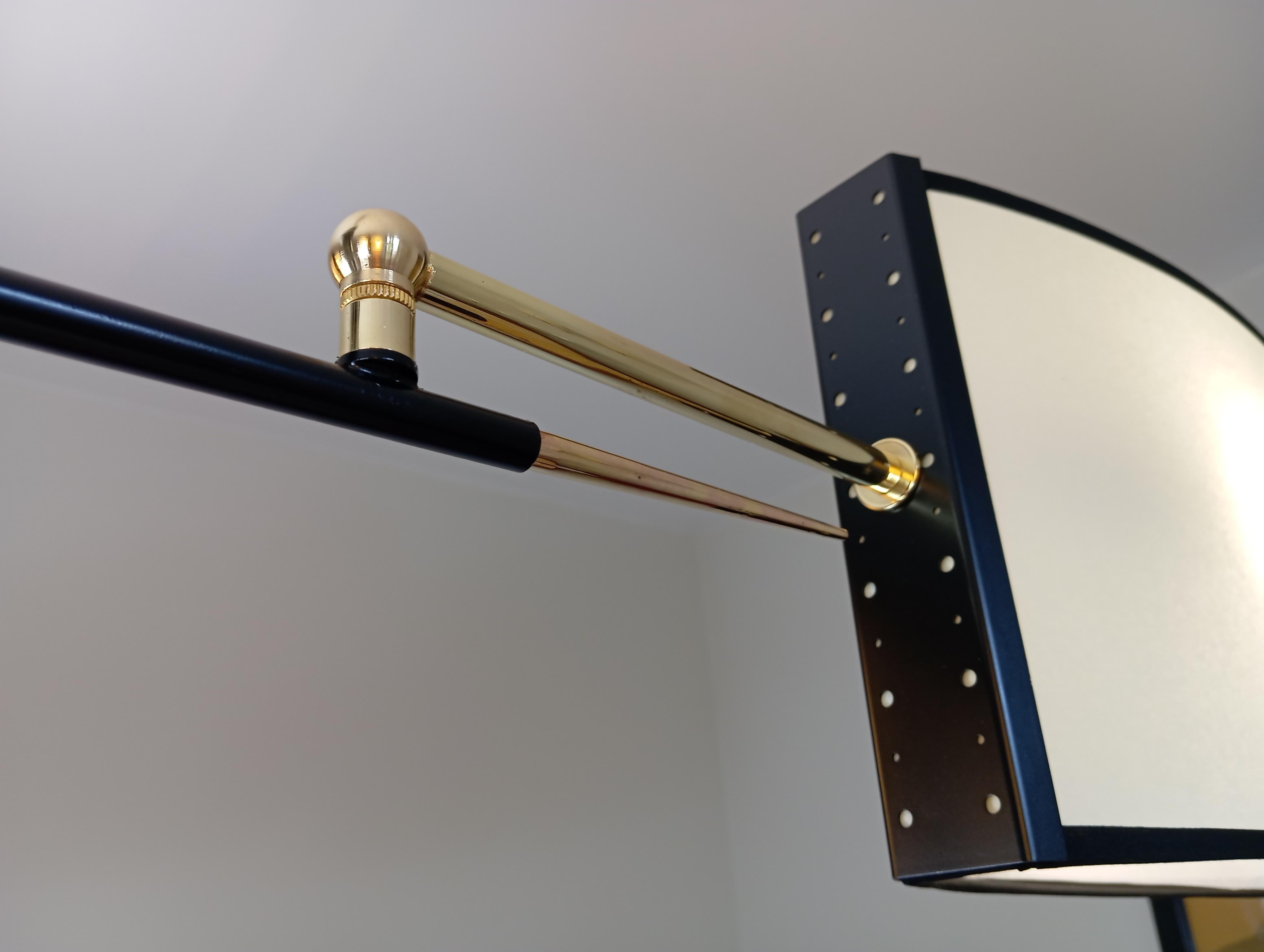 Lampadario asimmetrico a 6 bracci, Maison Lunel, circa 1950 in vendita 13