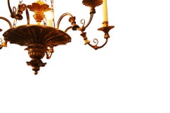 6-Arm Chandelier, 1830s